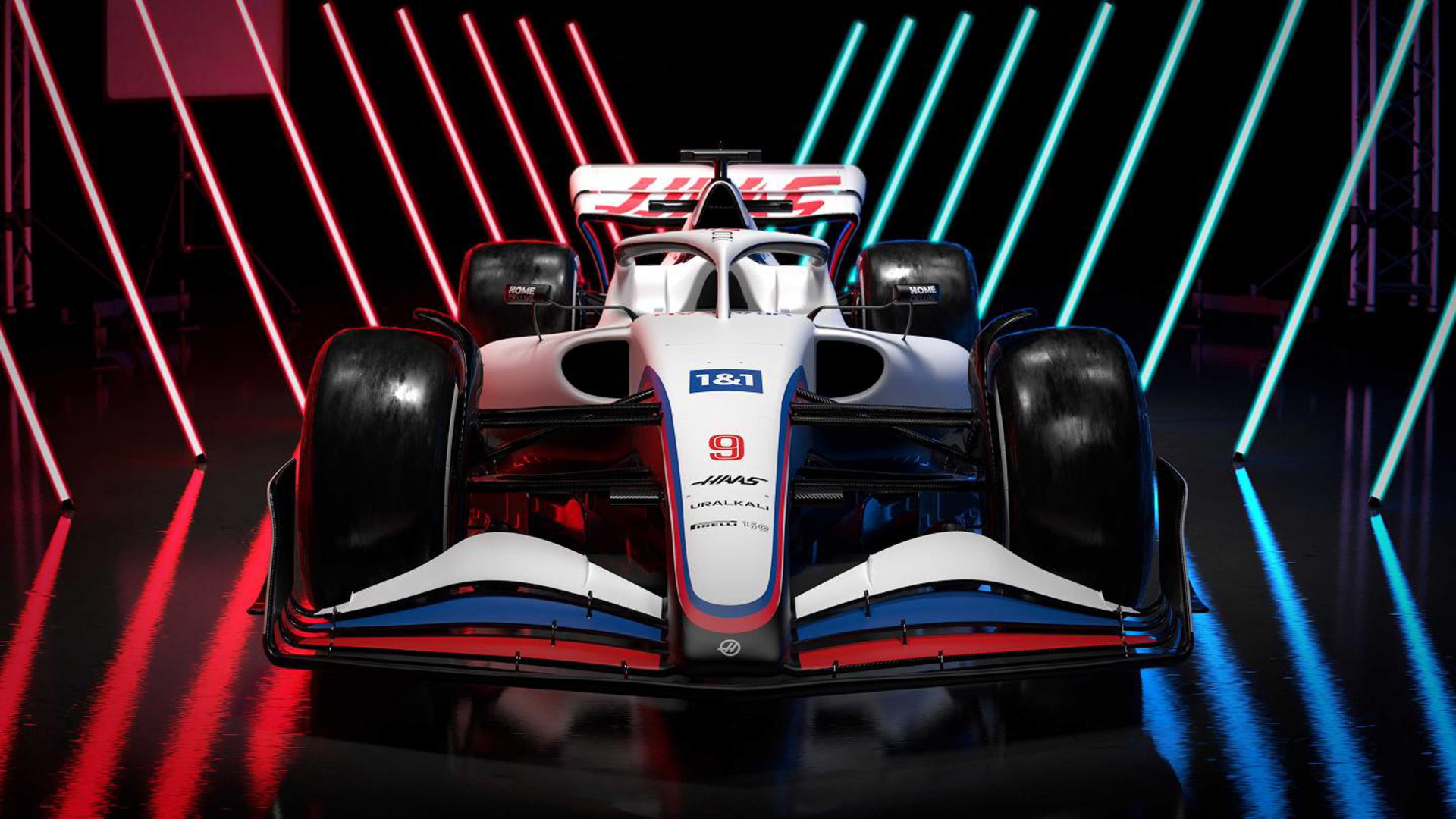 2022 Haas VF-22 Formula One race car