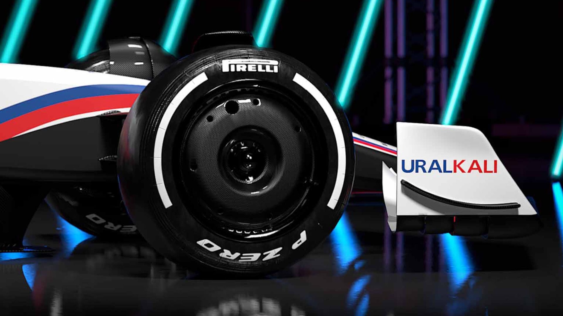 2022 Haas VF-22 Formula One race car