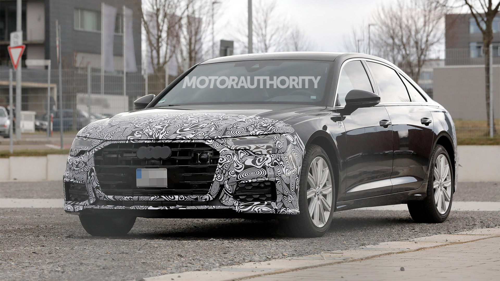 2024 Audi A6 facelift spy shots - Photo credit: S. Baldauf/SB-Medien