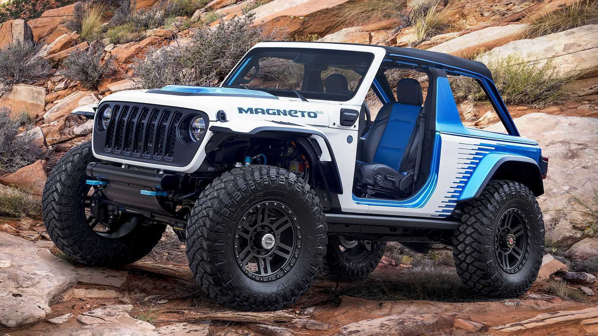 Jeep Wrangler Magneto 2.0 concept - 2022 Moab Easter Jeep Safari