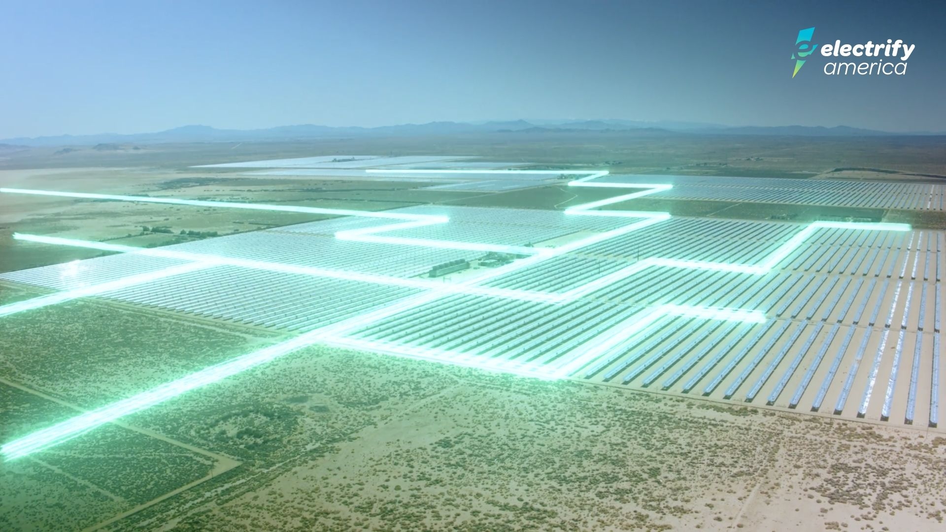 Electrify America's Mojave Desert project with Terra-Gen