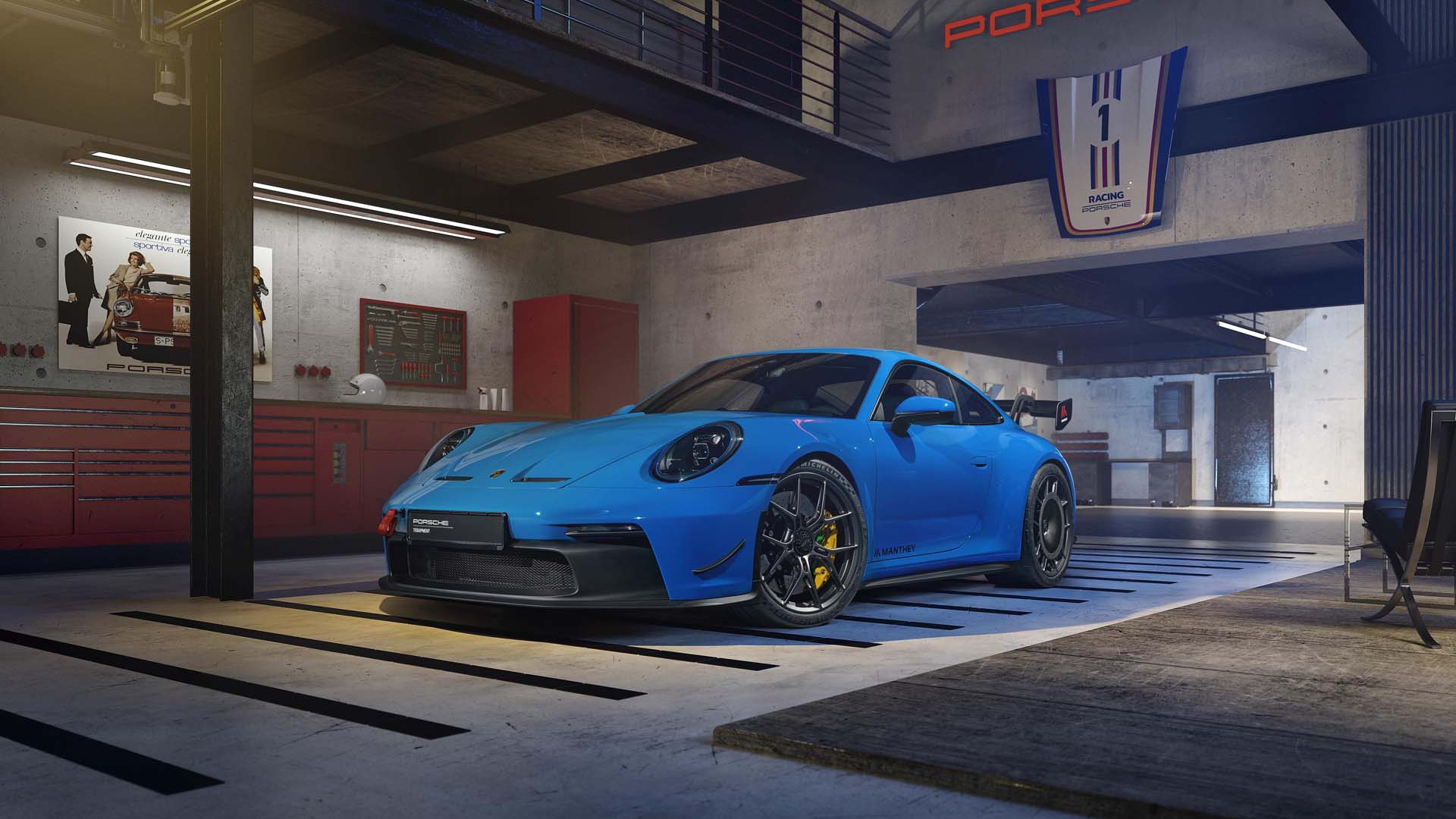 2022 Porsche 911 GT3 with Manthey Performance Kit