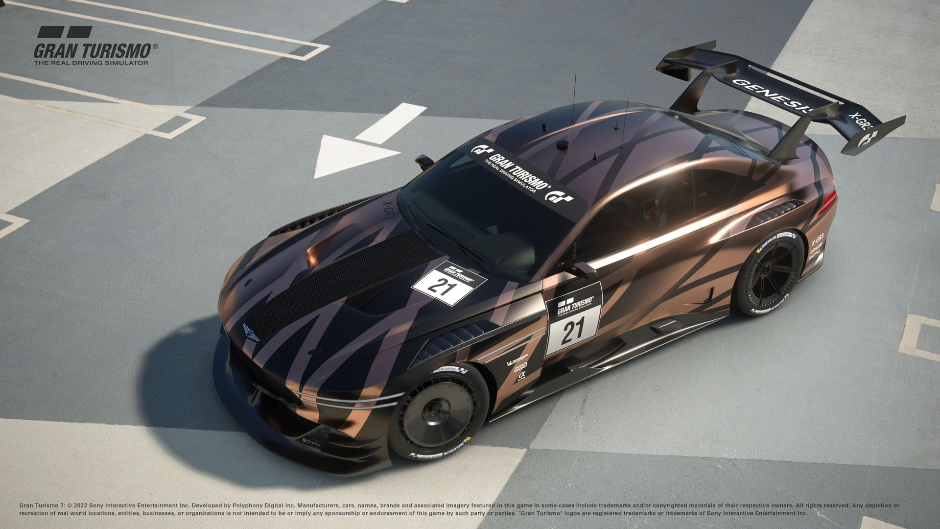 Genesis X GR3 concept in “Gran Turismo 7”