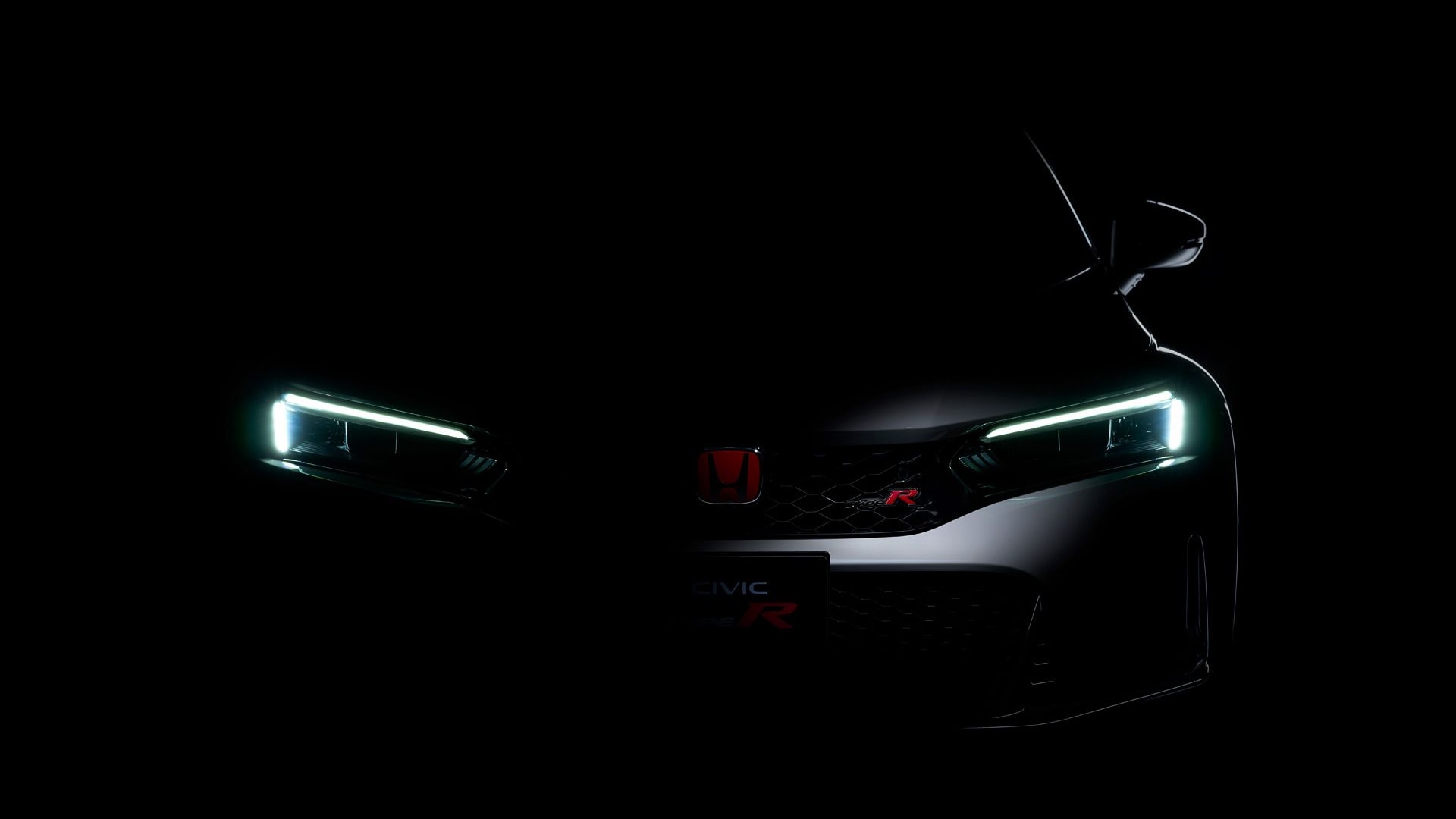 Teaser for 2023 Honda Civic Type R debuting on July 20, 2022