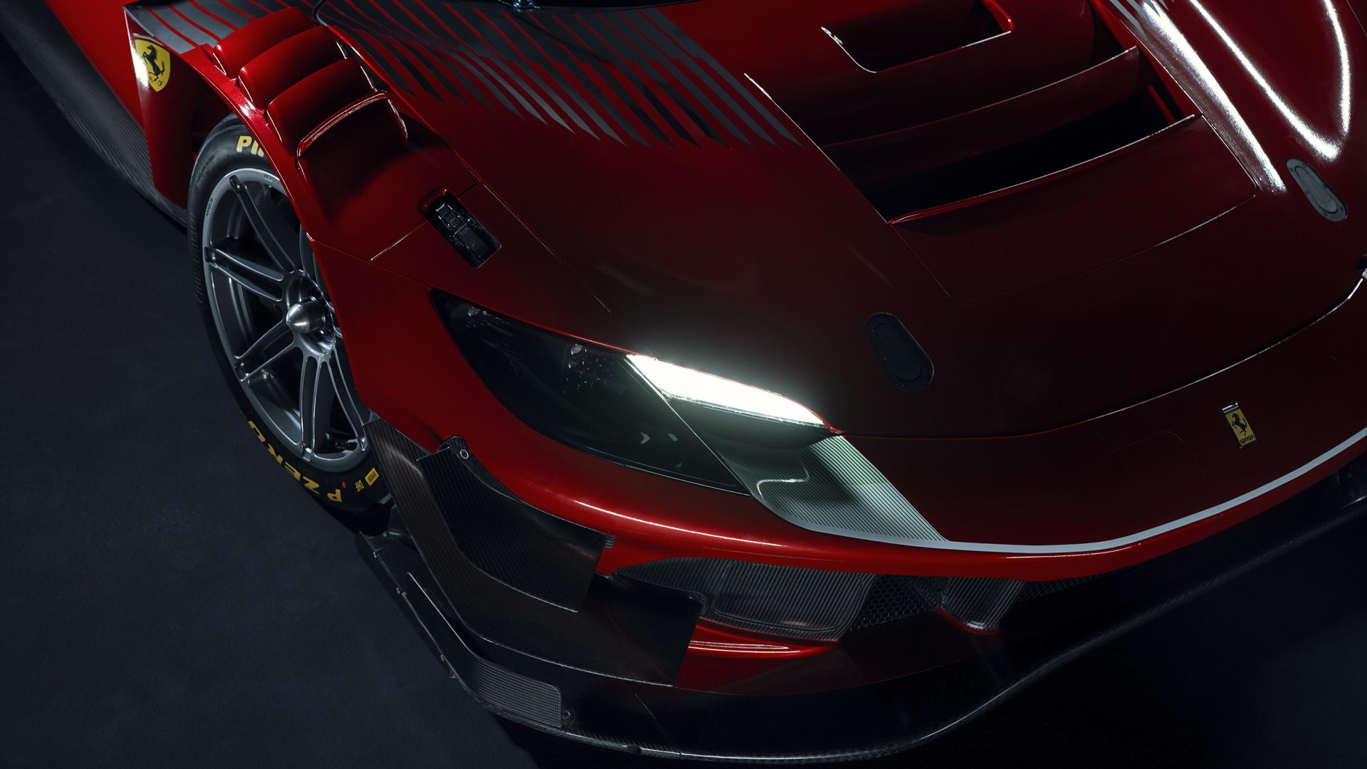 2023 Ferrari 296 GT3 race car