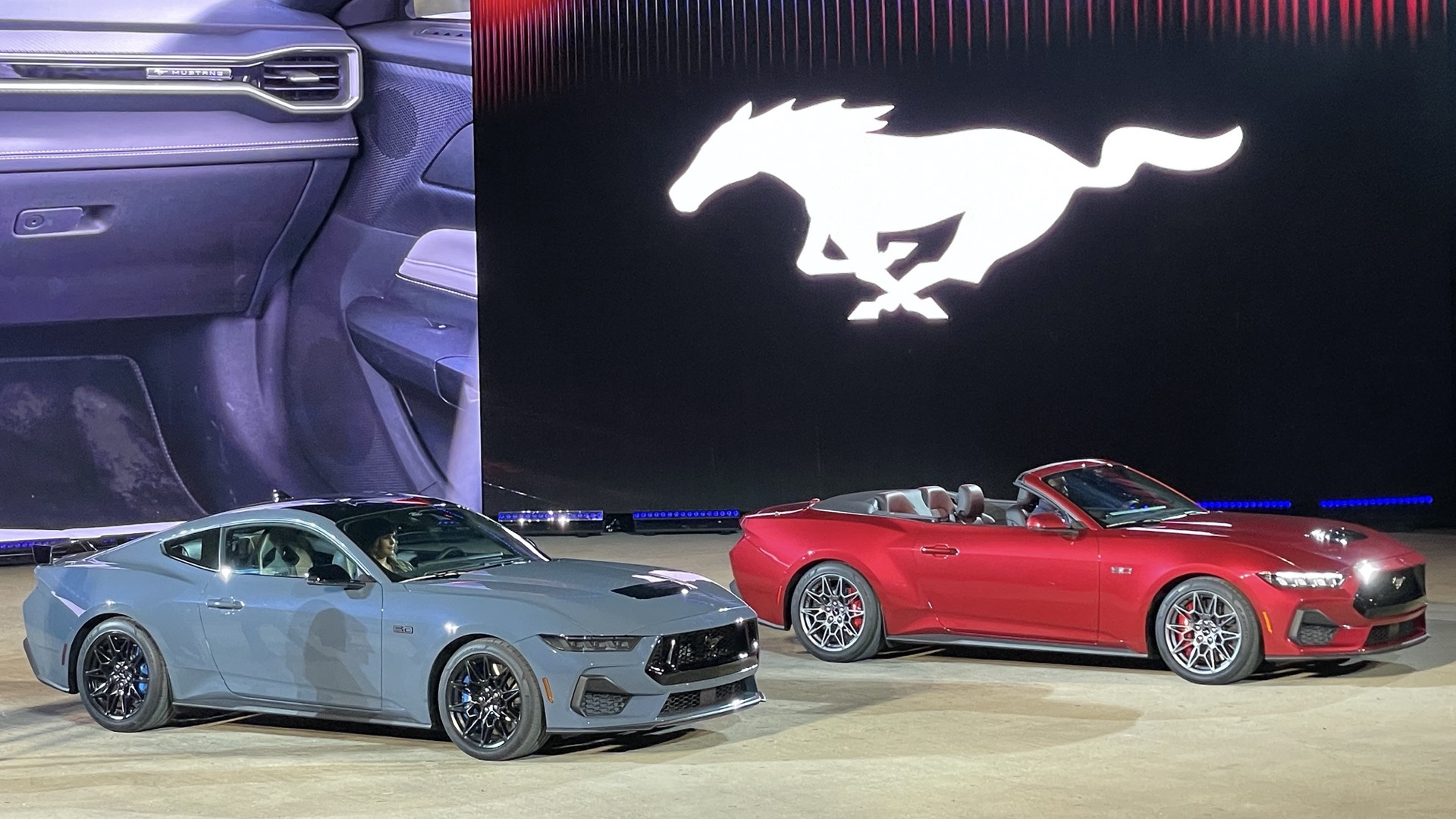2024 Ford Mustang  -  2022 Detroit Auto Show