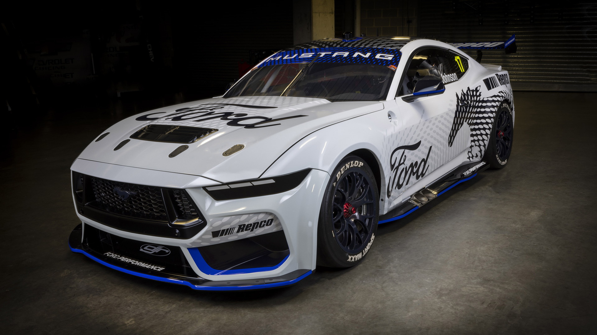 2023 Ford Mustang GT Supercars race car
