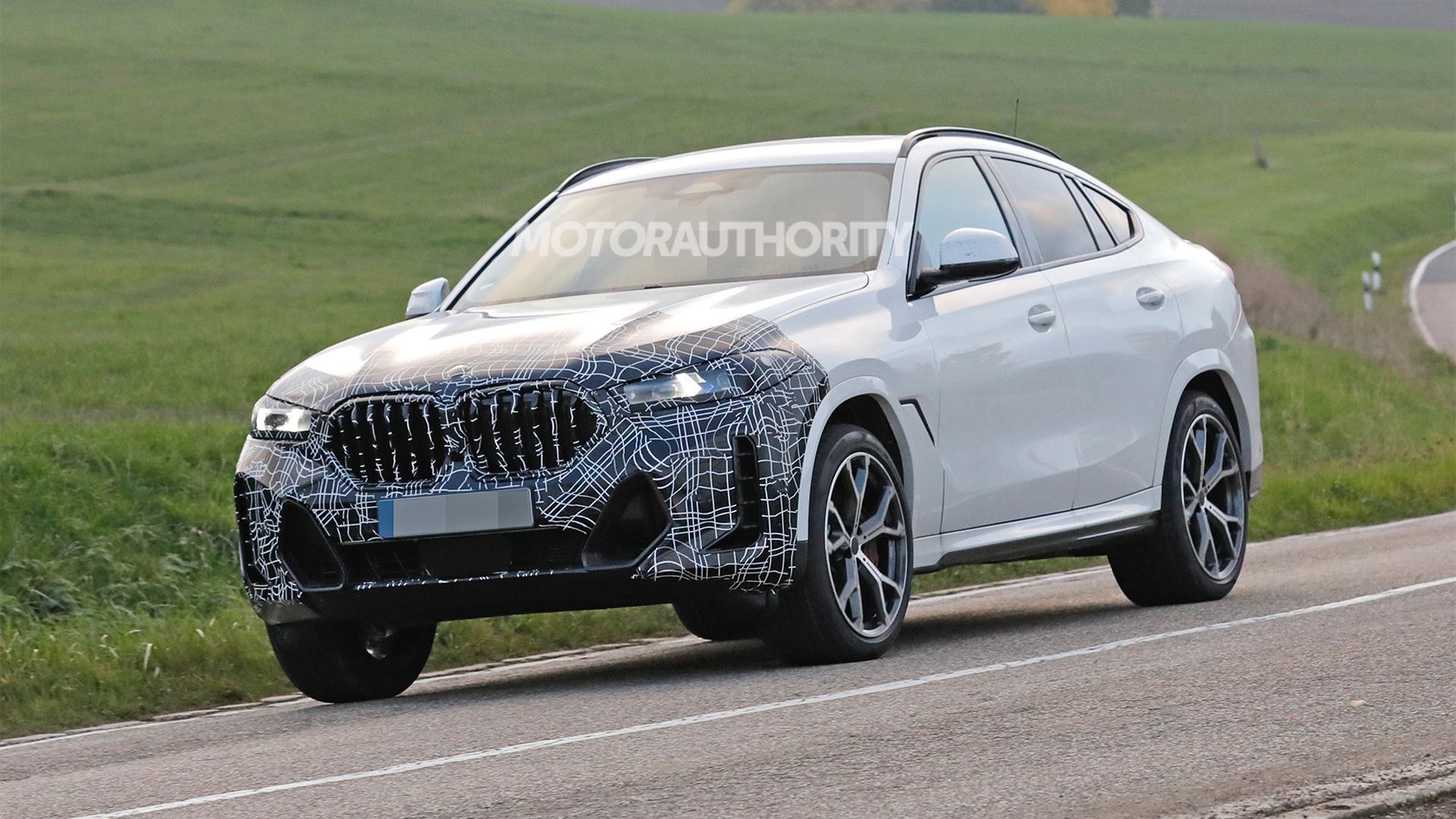 2023 BMW X6 spy shots: Minor update pegged for coupe-like SUV