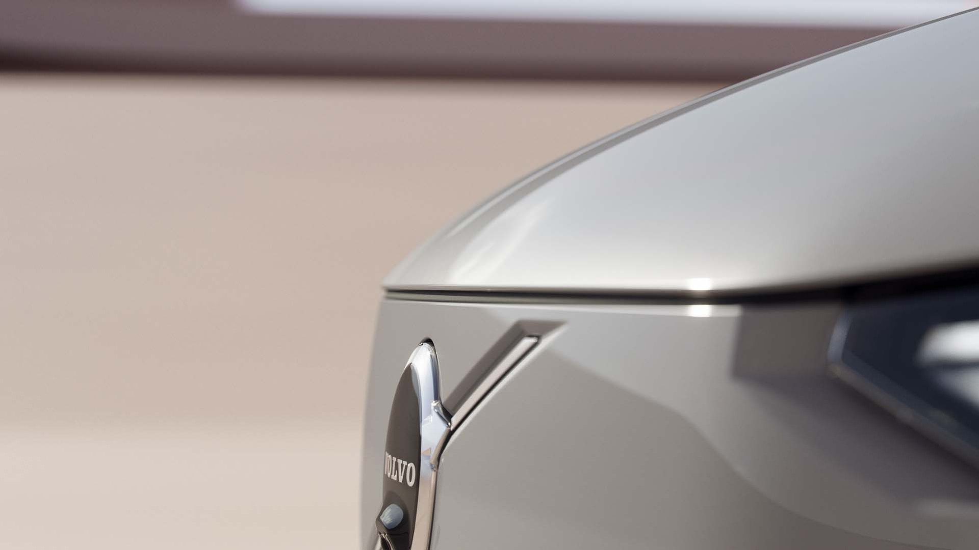 Teaser for Volvo EX90 debuting on Nov. 9, 2022