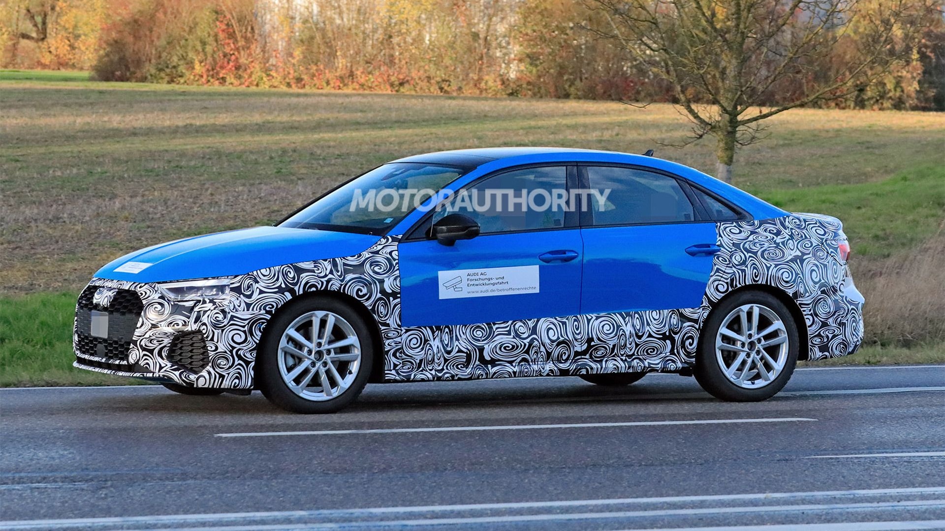 2025 Audi A3 spy shots and video