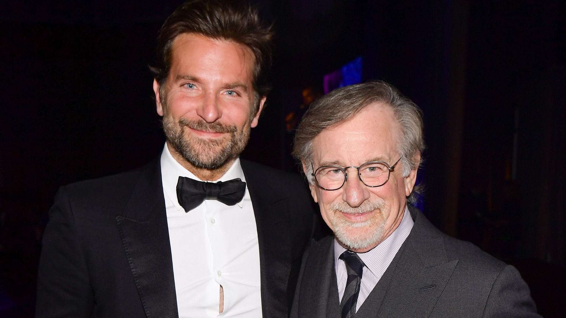 Bradley Cooper (left) and Steven Spielberg - Photo credit: Getty Images