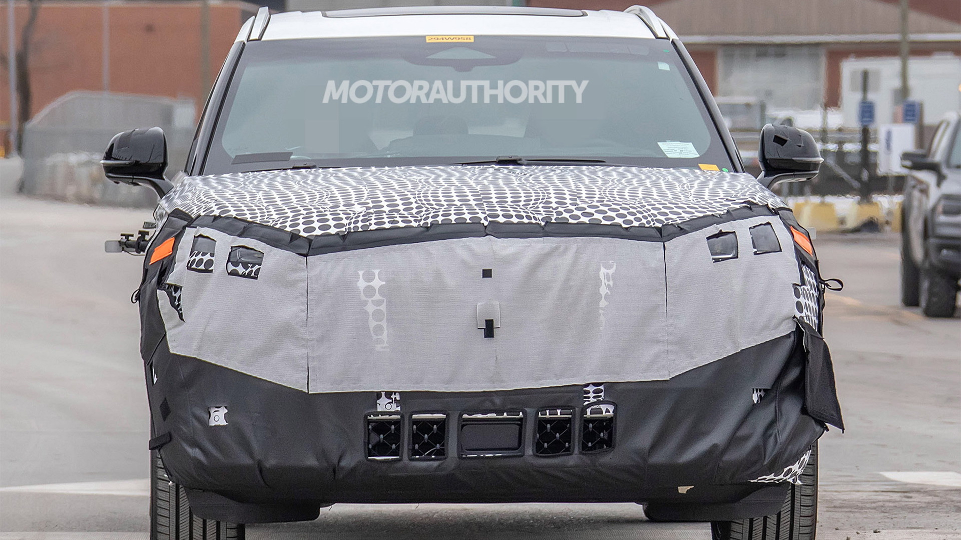 2024 Lincoln Aviator spy shots