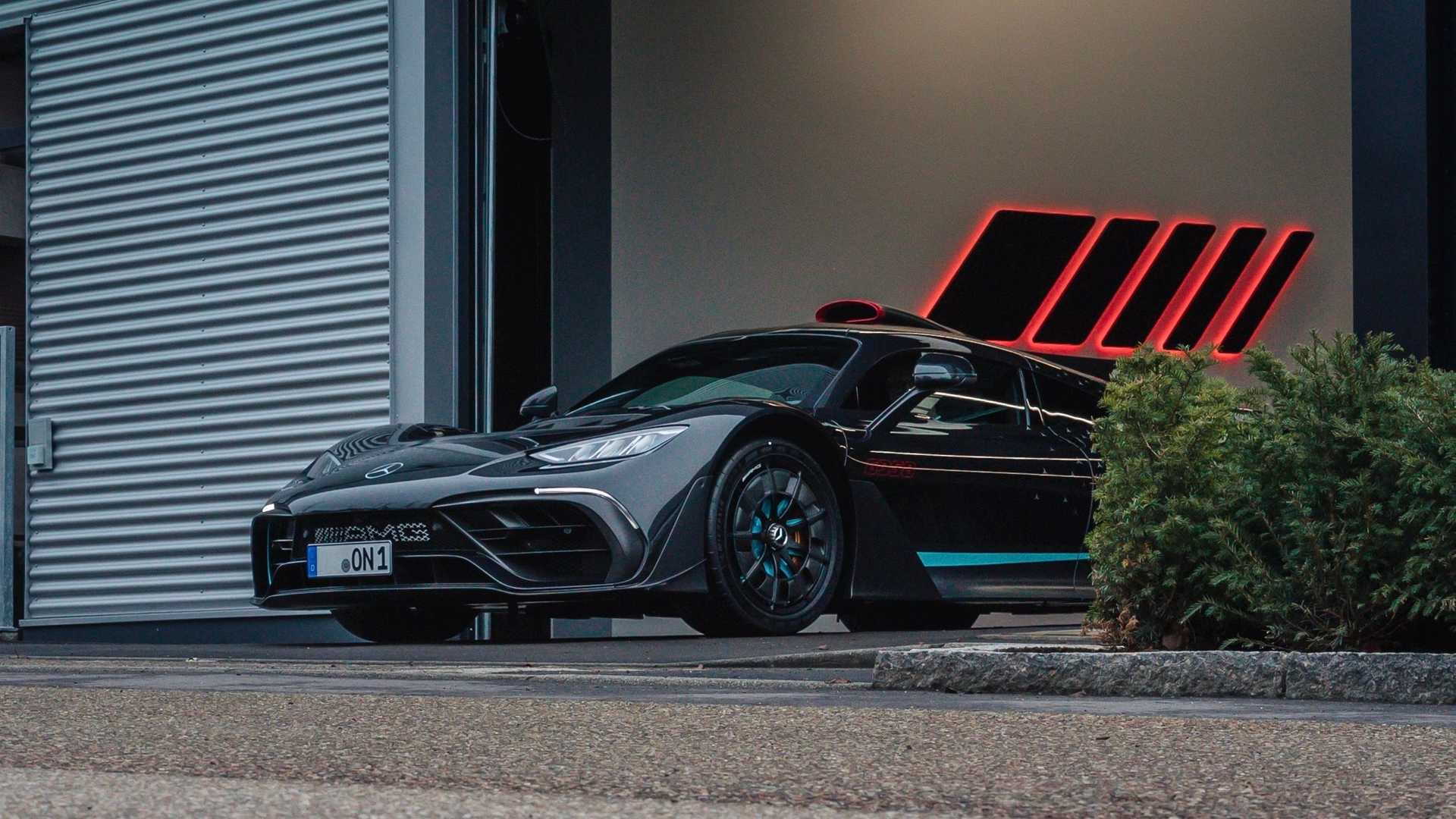First customer example of Mercedes-Benz AMG One