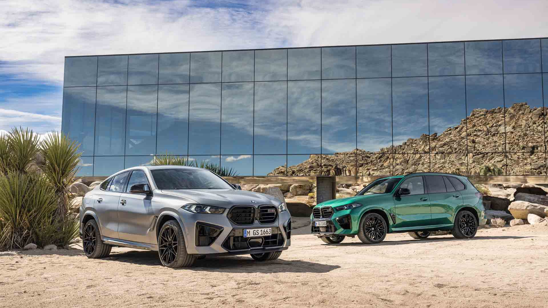 2024 BMW X5 and X6 M Competition