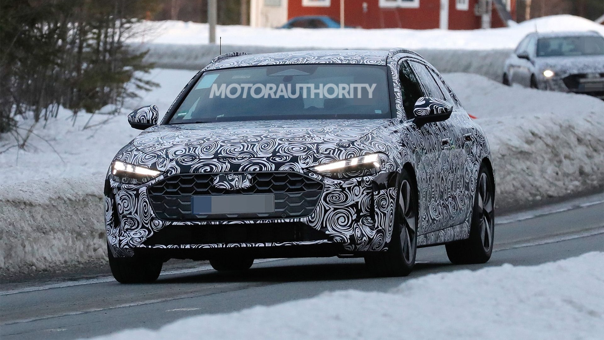 2024 Audi A4 Avant spy shots and video