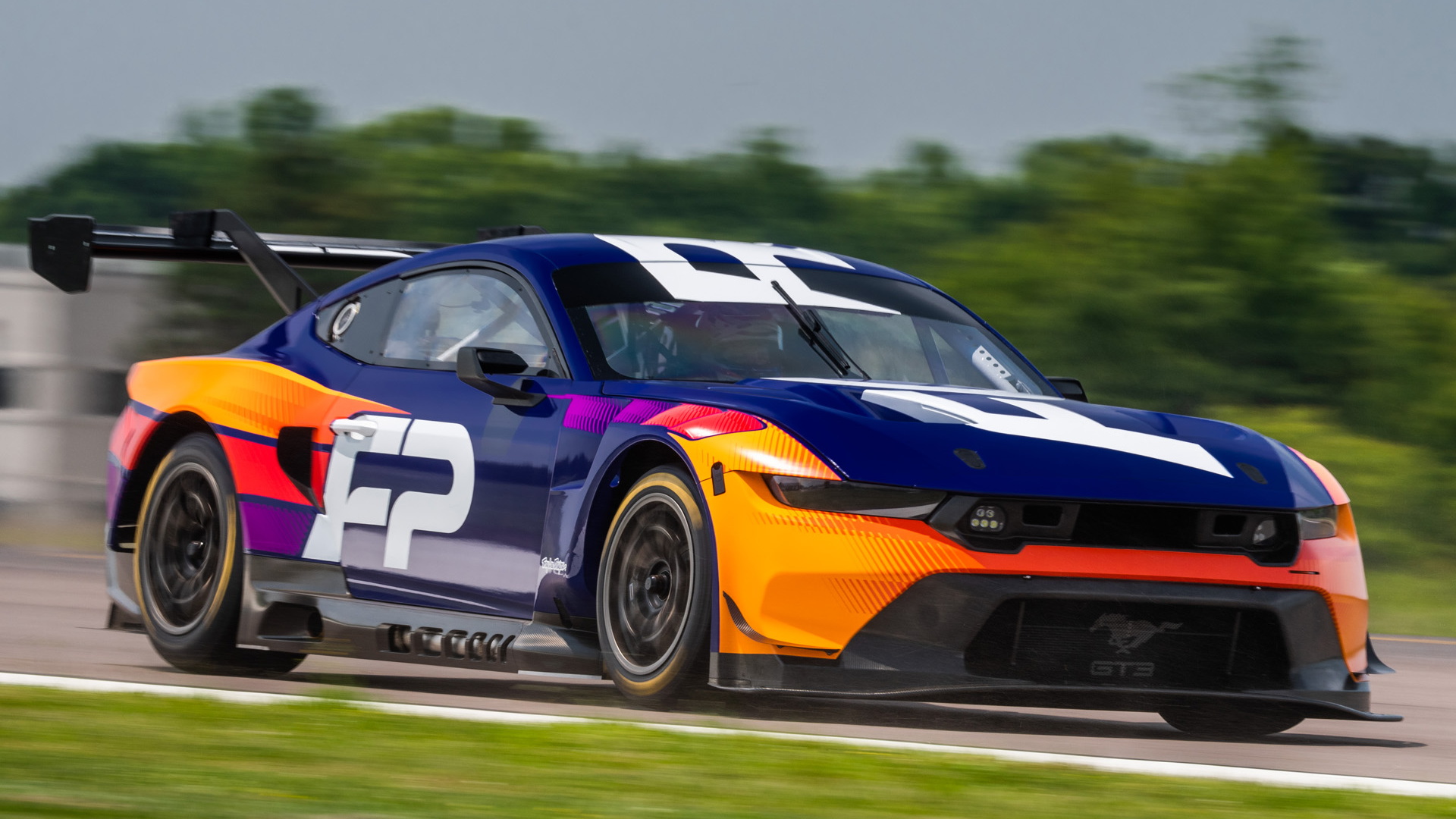2024 Ford Mustang GT3 race car