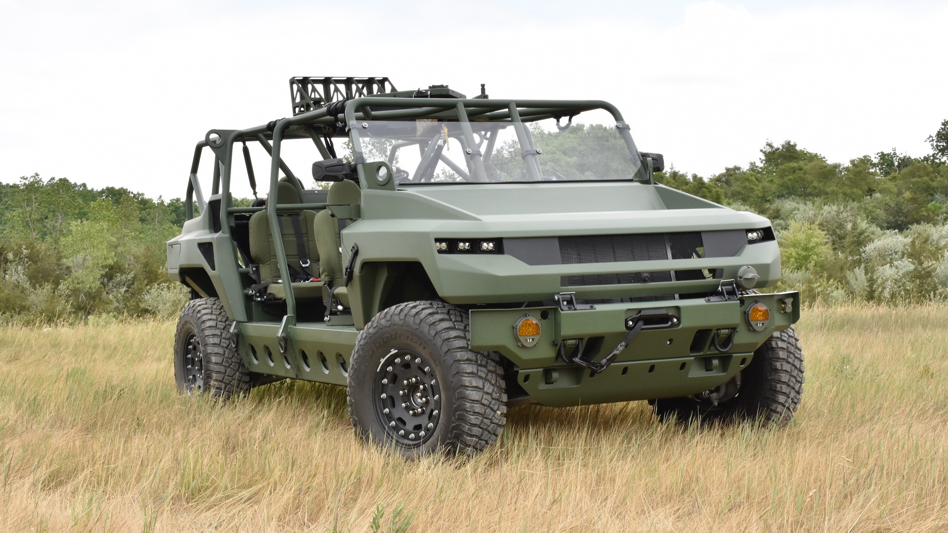 GM Defense Electric Military Concept Vehicle