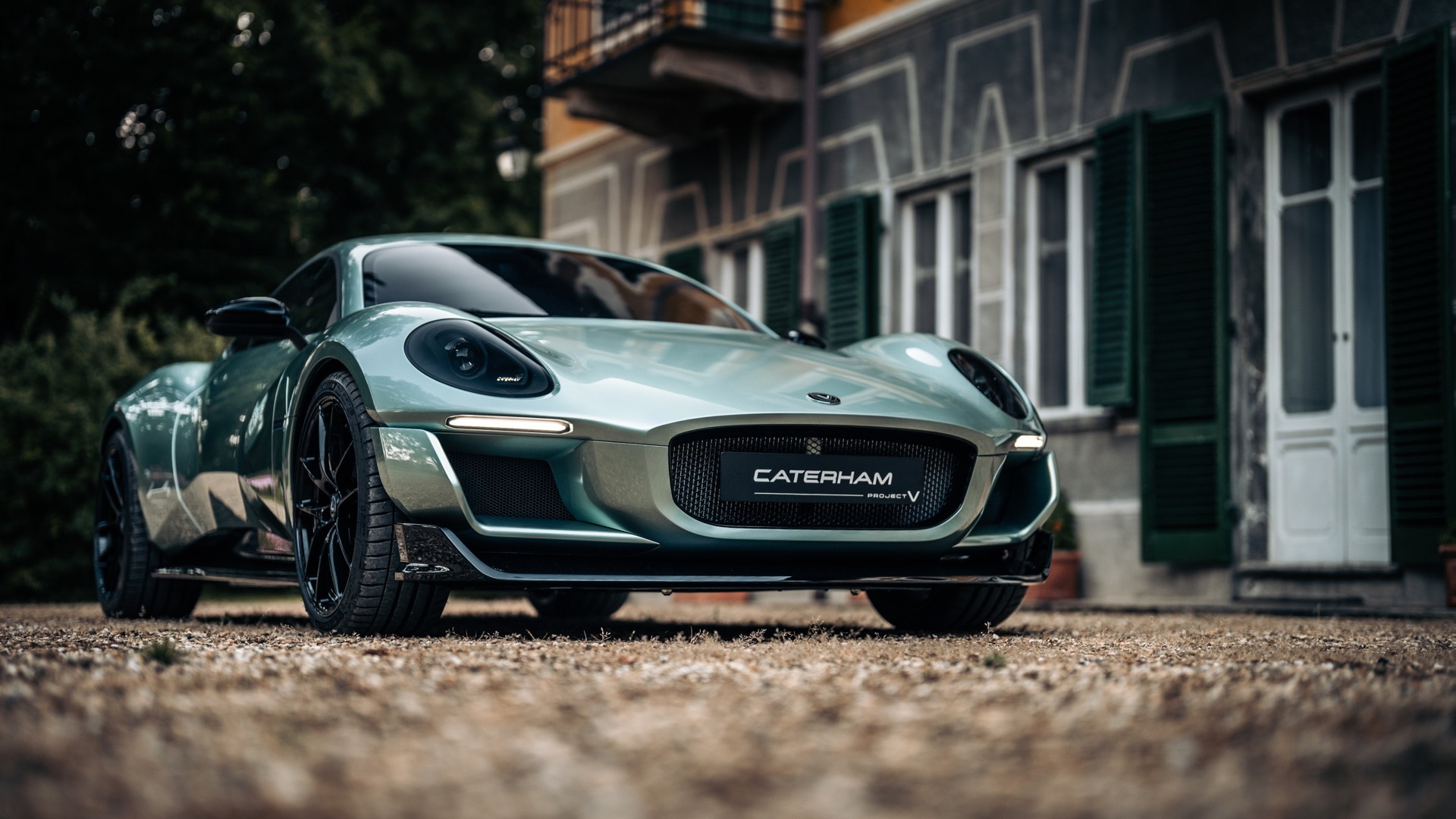 Caterham Project V concept electric sports car