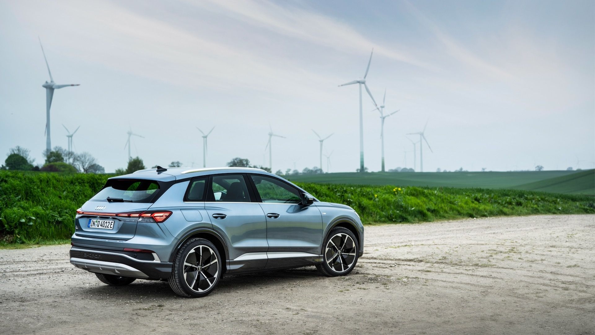 2025 Audi Q4 ETron EV updates suggest range boost, sportier tuning