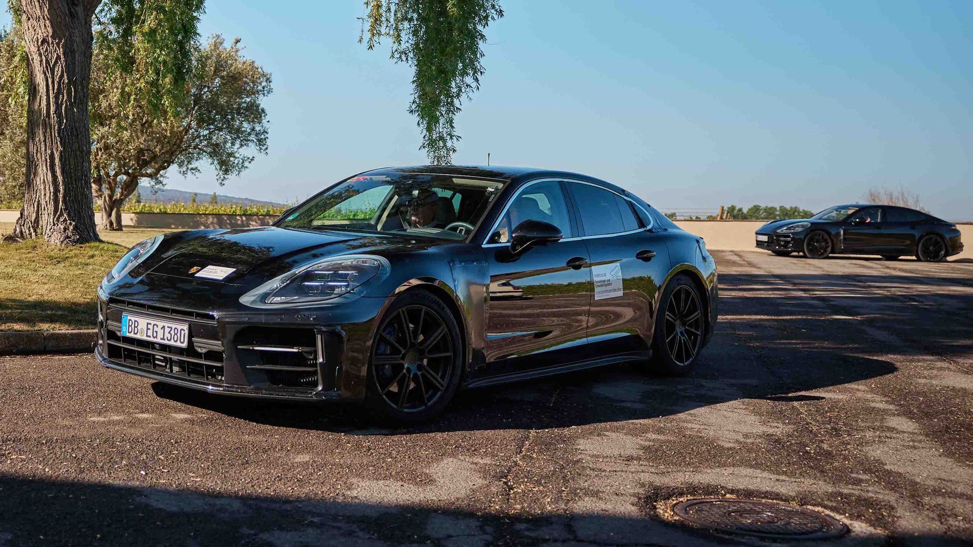New Porsche Panamera prototype