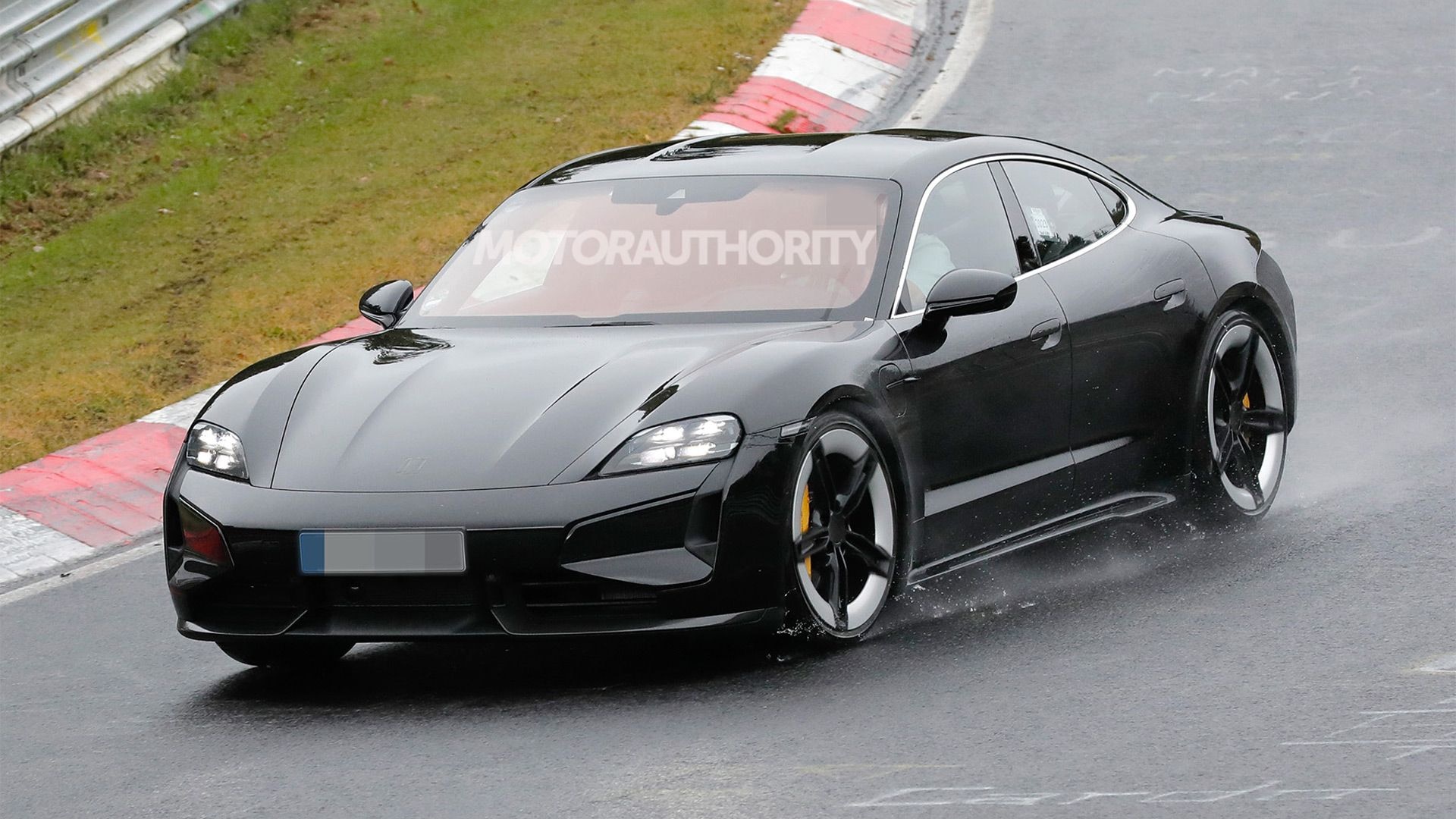 2025 Porsche Taycan sheds all camouflage in latest spy shots
