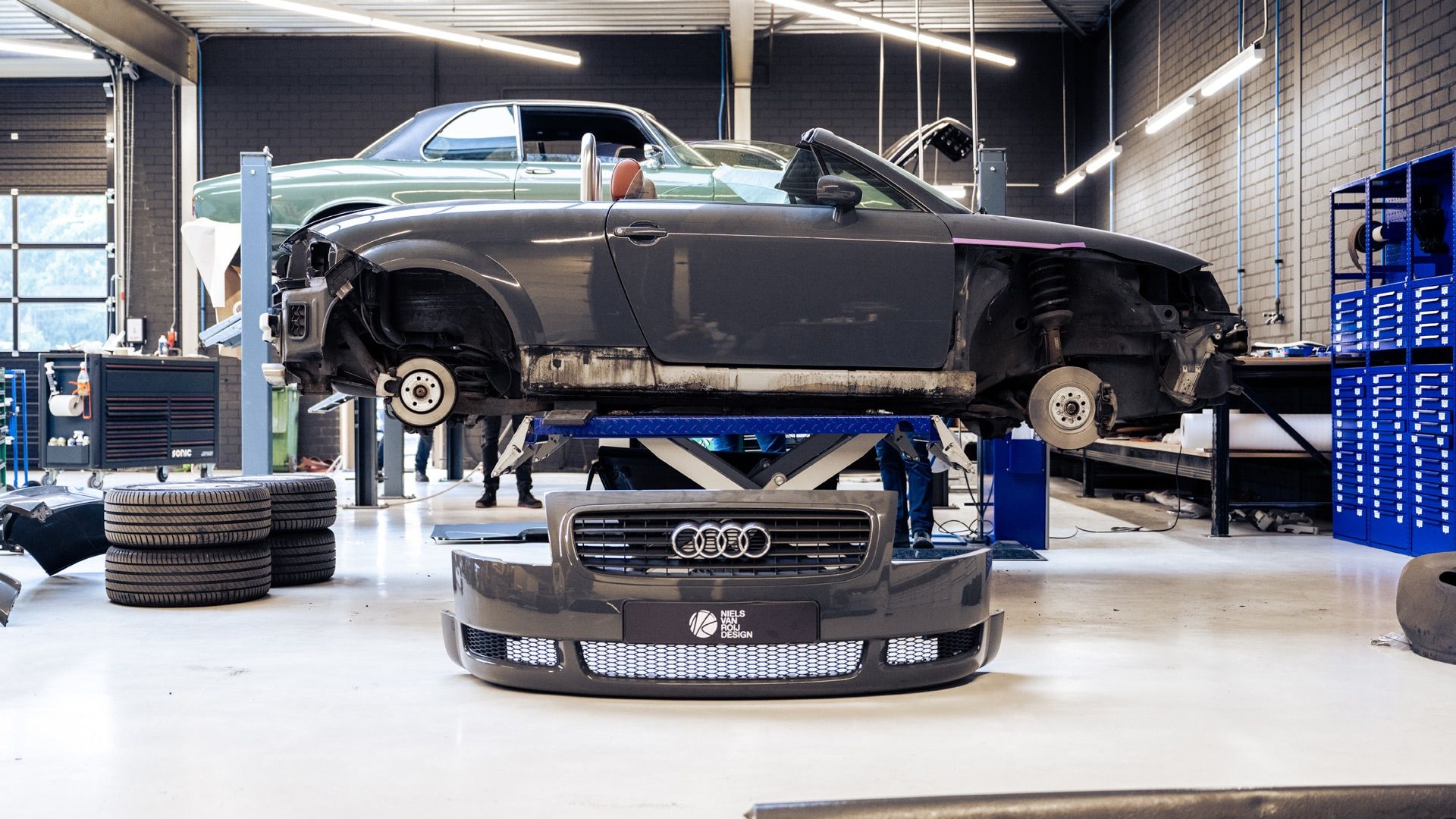 Niels van Roij Design Audi TT Roadster restomod project