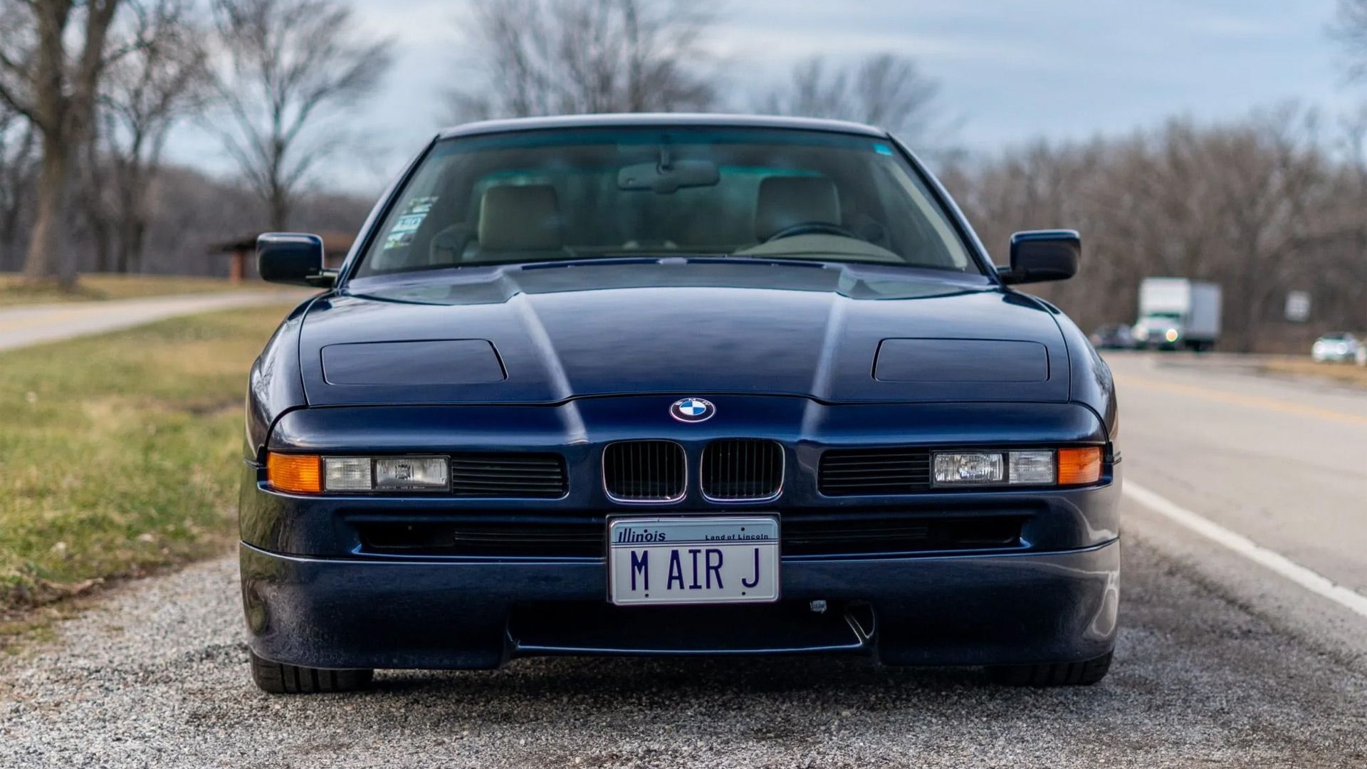 1991 BMW 850i thought to have been owned by Michael Jordan - Photo credit: Bring a Trailer