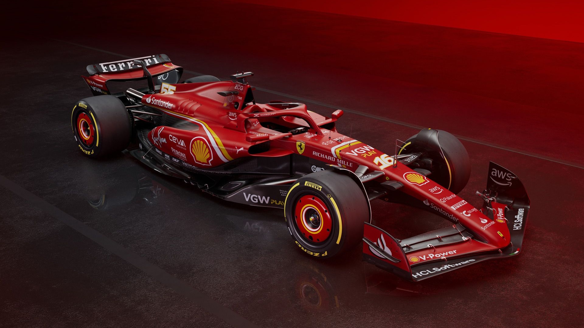 2024 Ferrari SF-24 Formula 1 race car