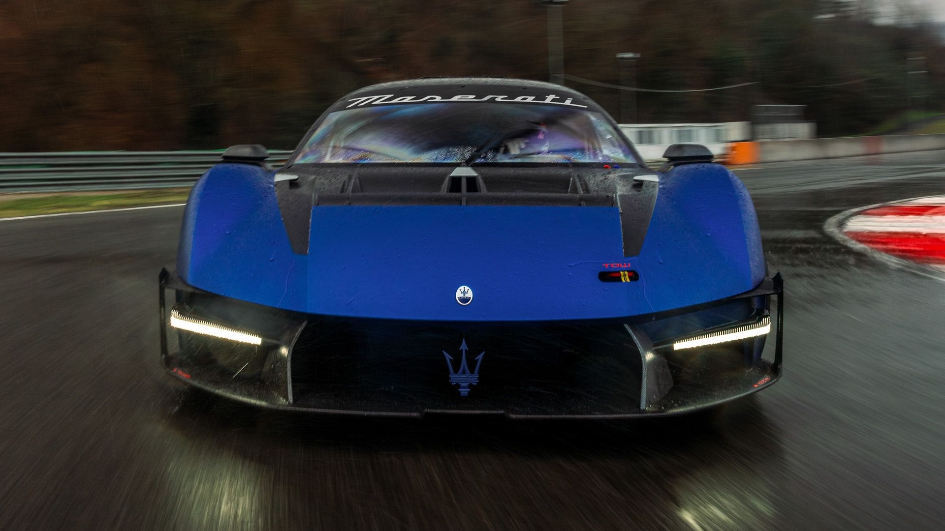 Maserati MCXtrema shakedown test