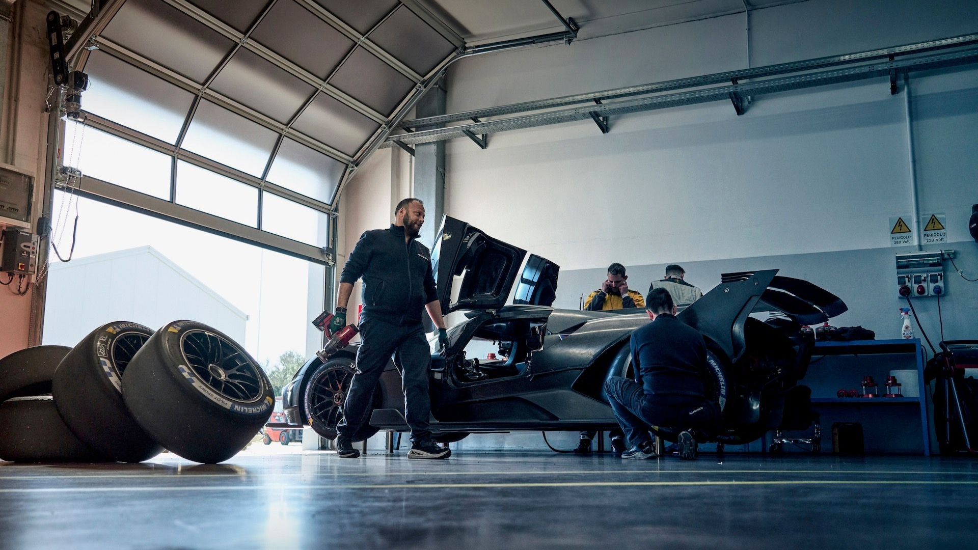 Bugatti Bolide testing