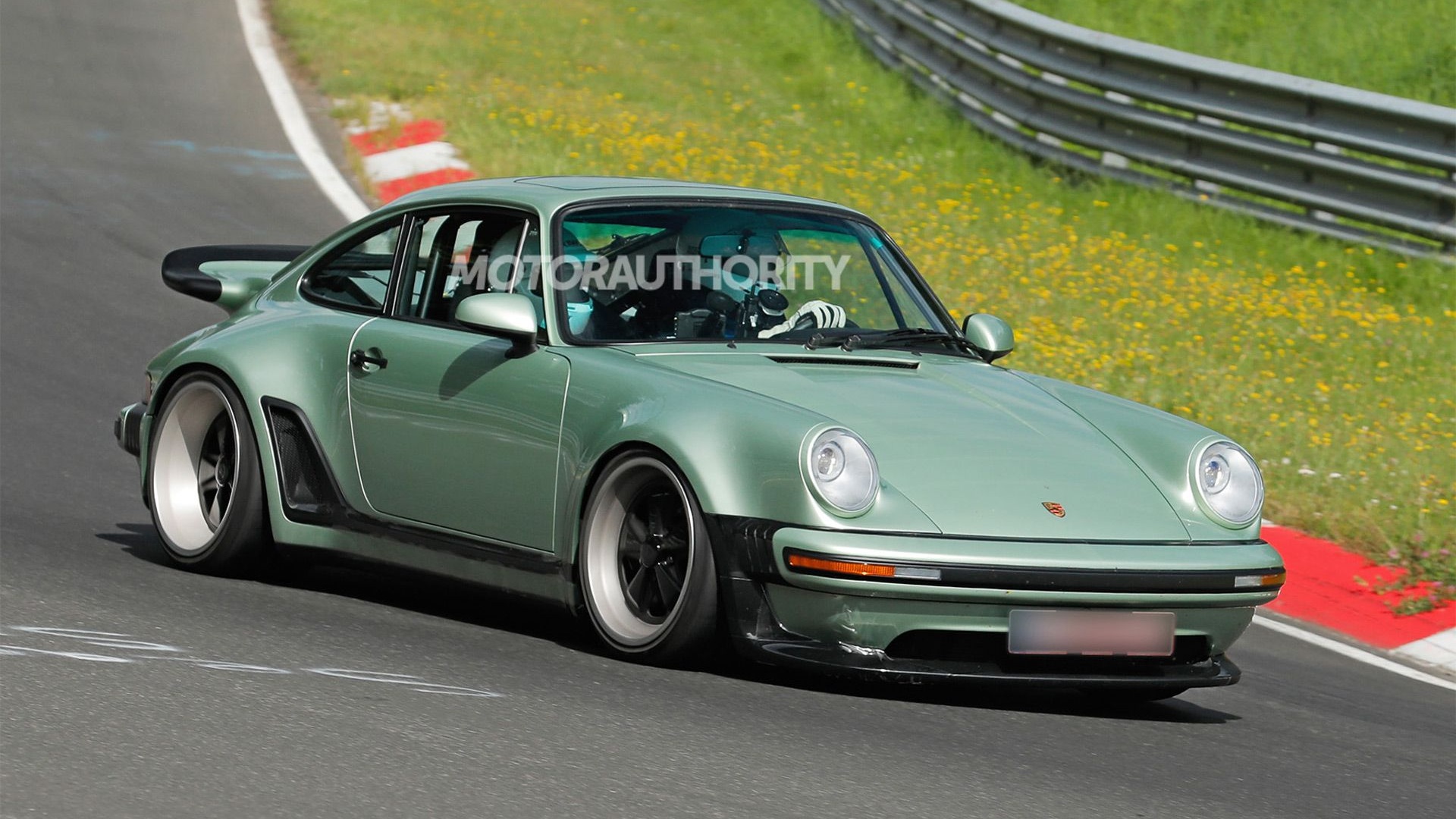 Singer Turbo Study at the Nürburgring - Photo via Baldauf