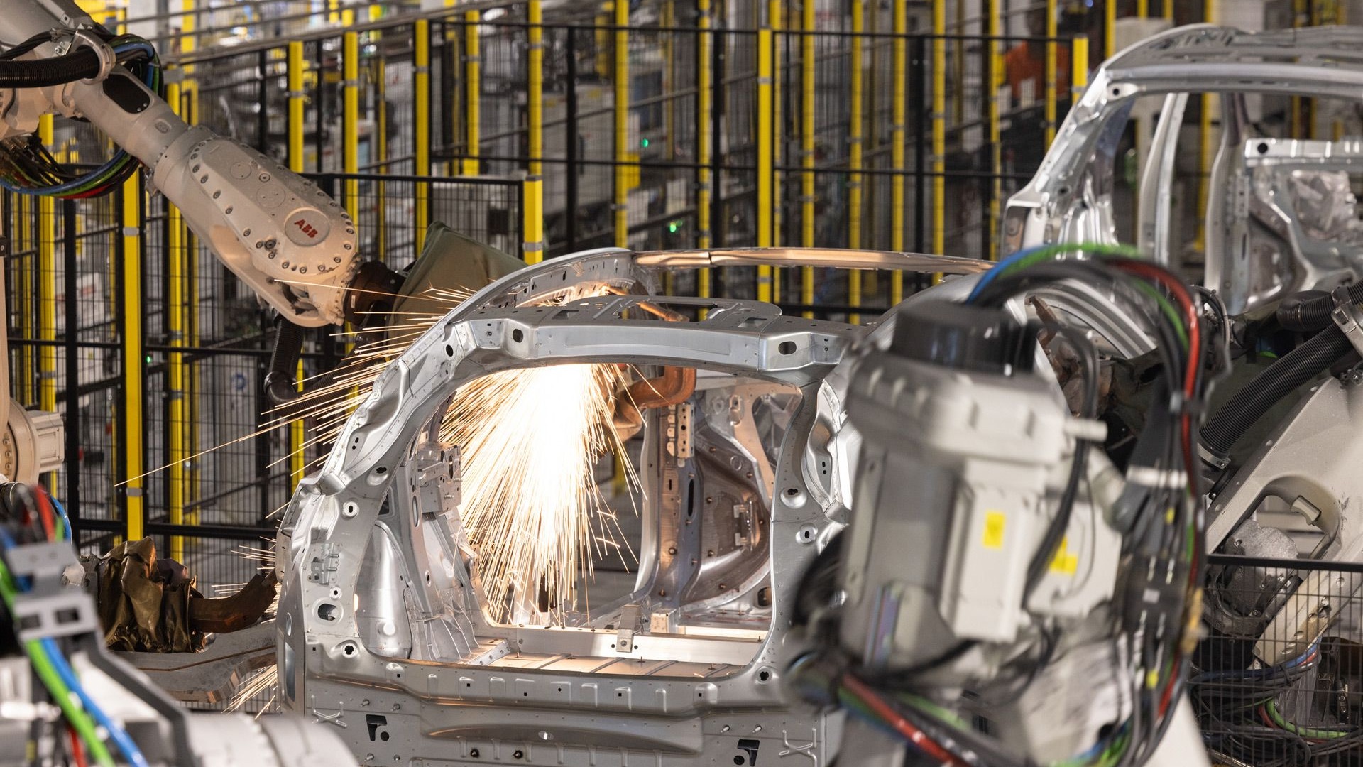 2025 Polestar 3 production at Volvo plant near Charleston, South Carolina - Aug. 2024