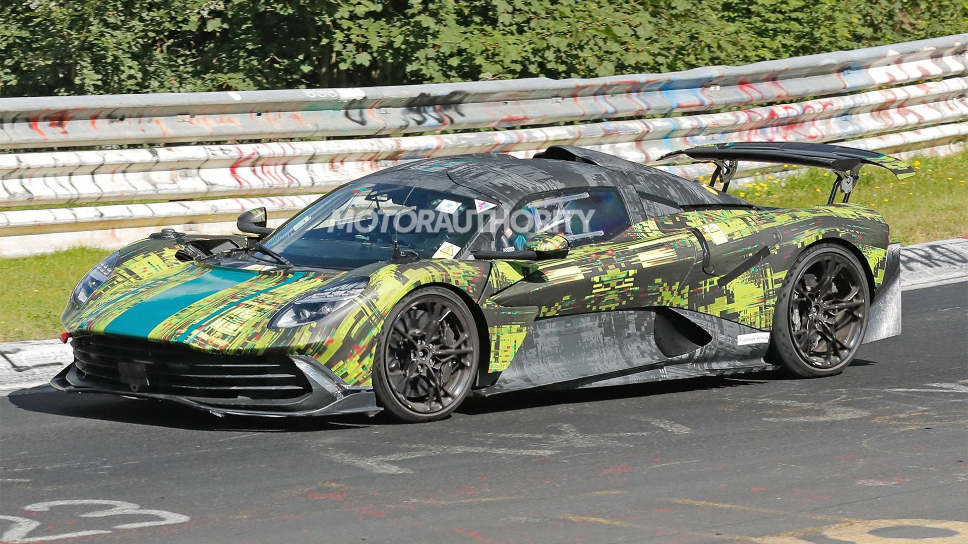 Aston Martin Valhalla spy shots - Photo via Baldauf