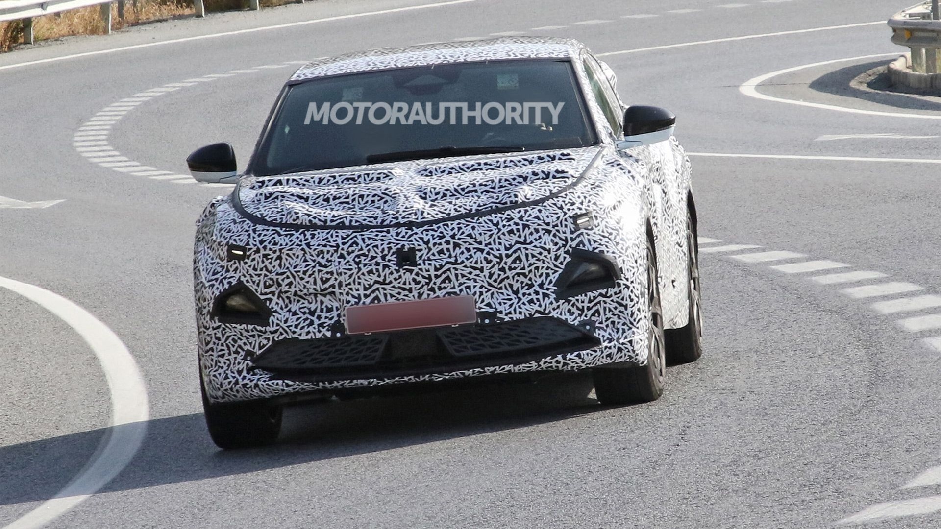 2026 Alpine A390 spy shots - Photo via Baldauf