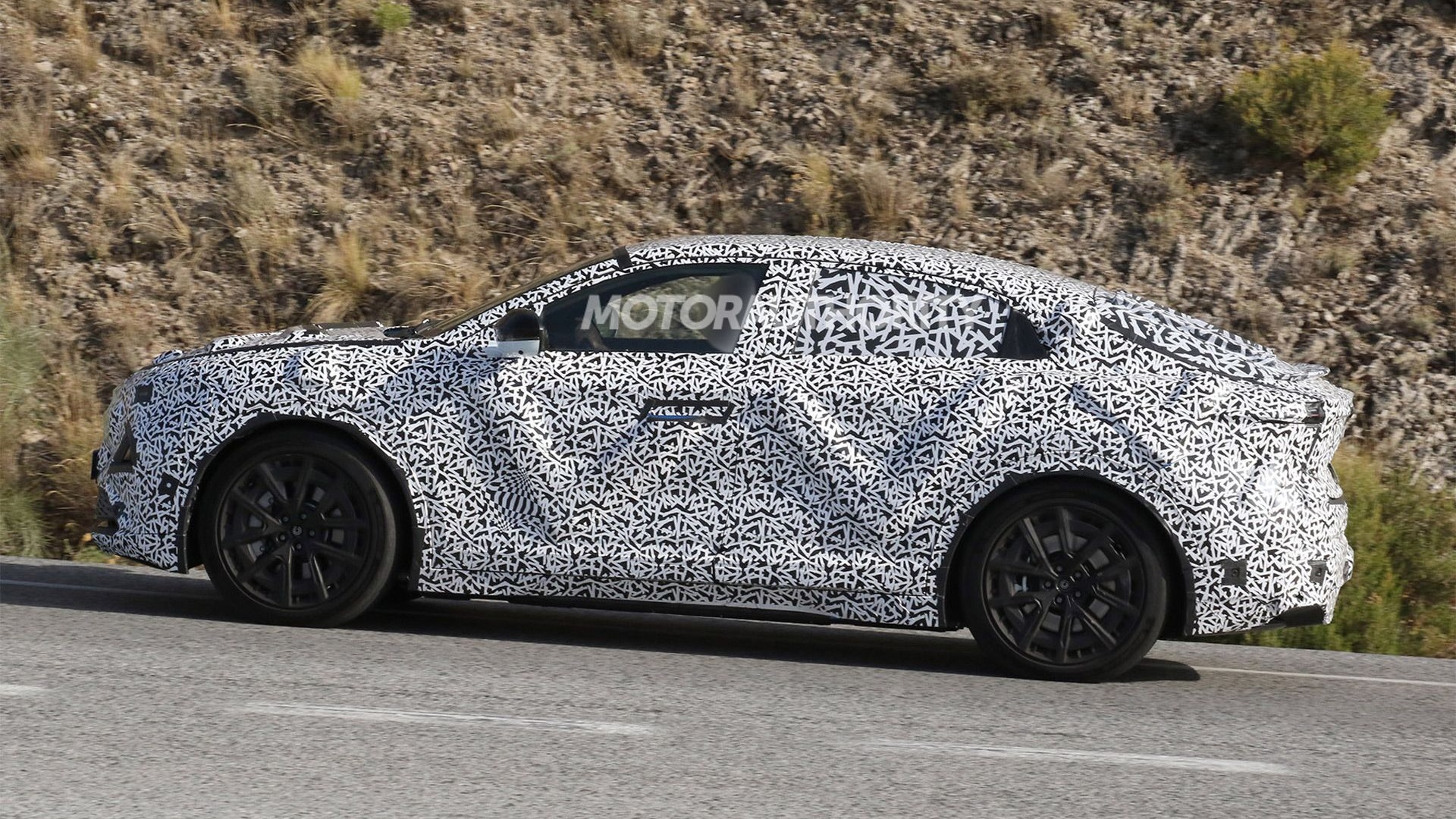 2026 Alpine A390 spy shots - Photo via Baldauf