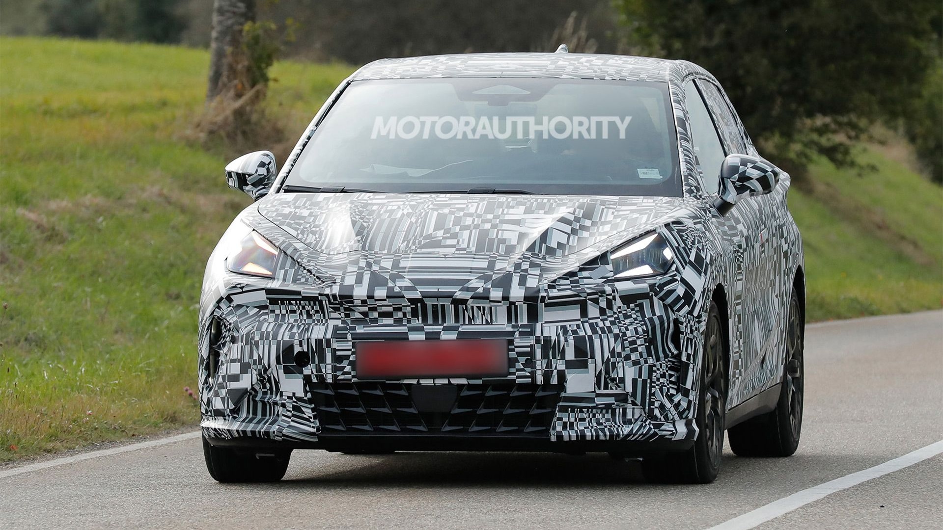 2025 Cupra Raval spy shots - Photo via Baldauf