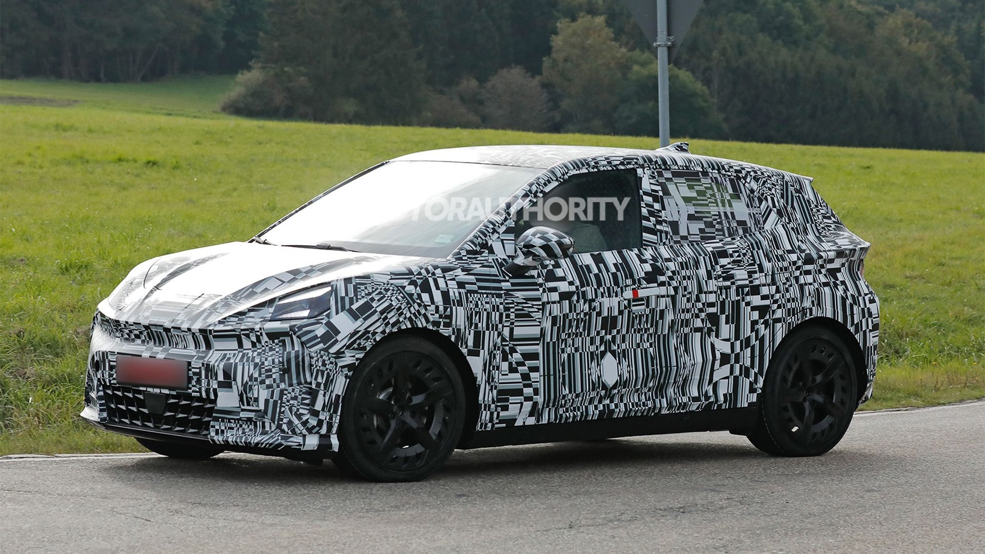 2025 Cupra Raval spy shots - Photo via Baldauf