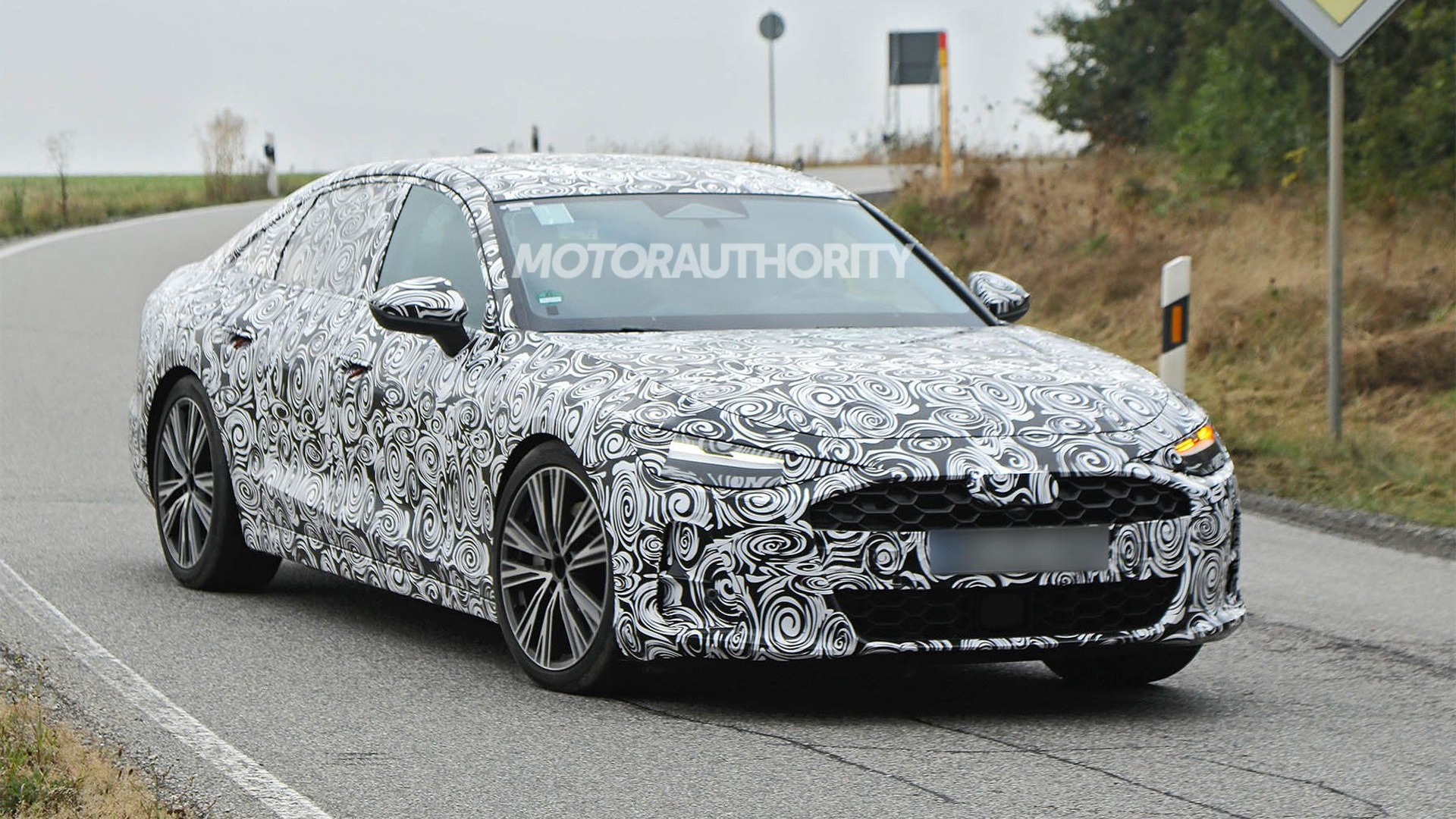 2026 Audi A7 spy shots - Photo via Baldauf