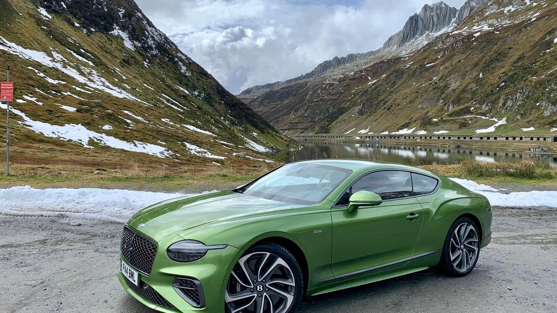 Bentley Continental GT Speed in Tourmaline Green