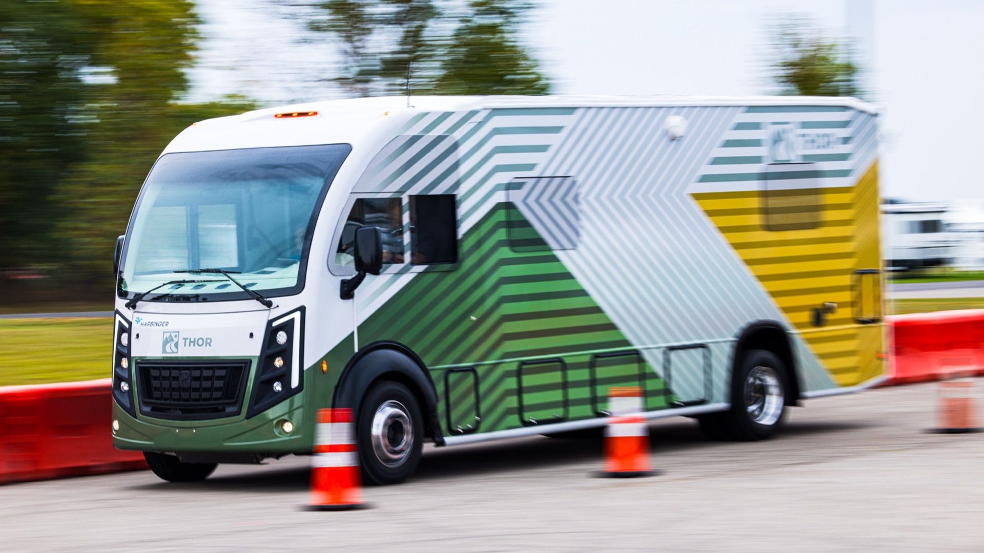 THOR Hybrid Test Vehicle on Track