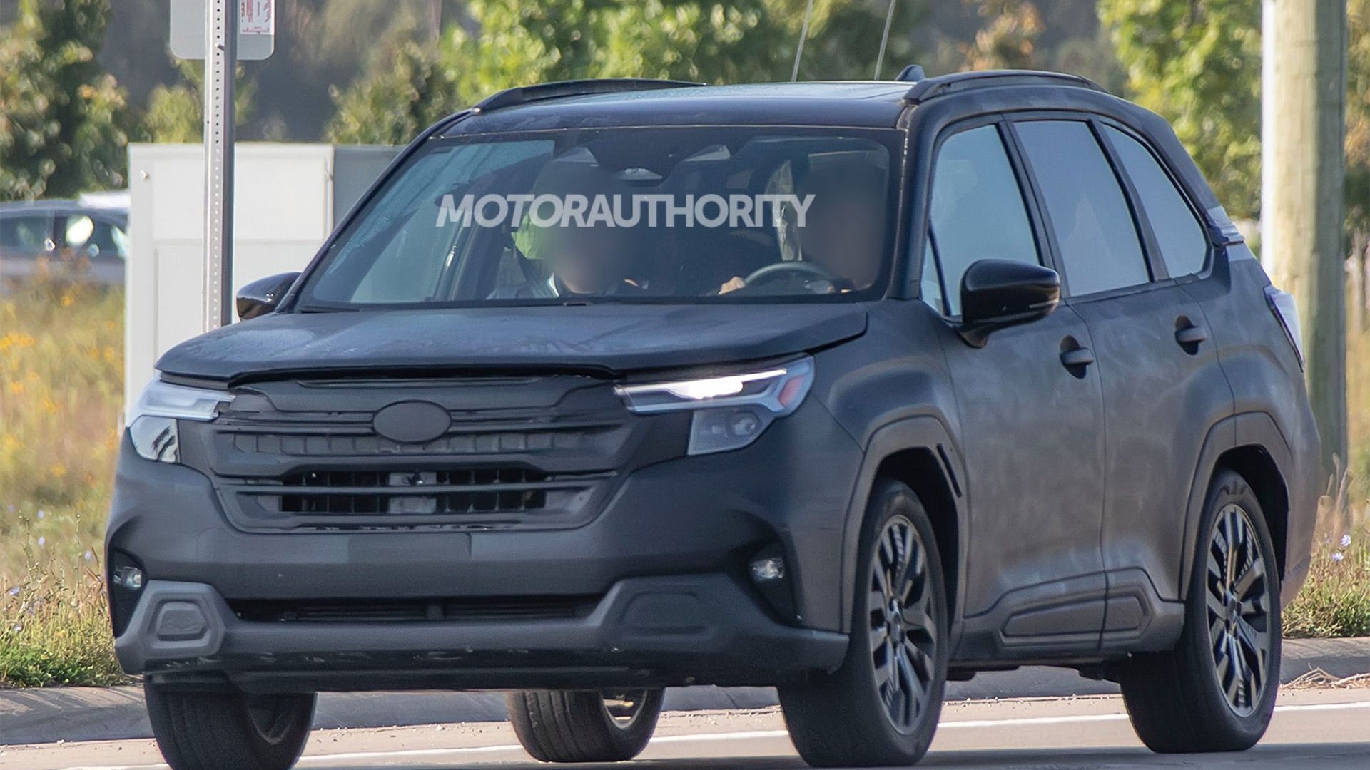 2026 Subaru Forester Hybrid spy shots - Photo via Baldauf