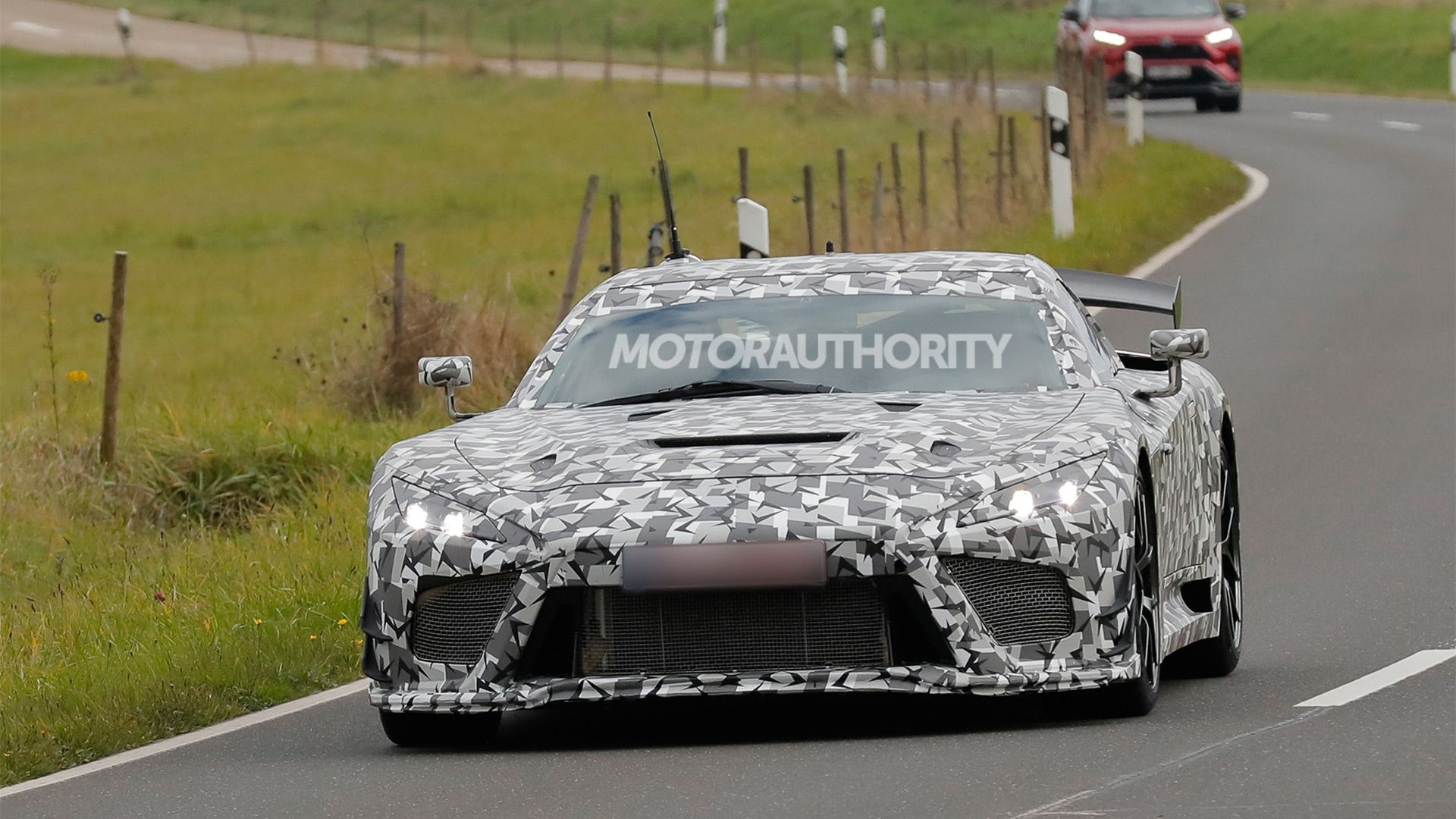 2027 Toyota/Lexus GR GT spy shots - Photo via Baldauf