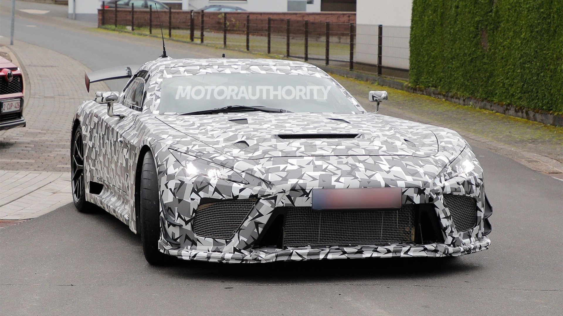 2027 Toyota/Lexus GR GT spy shots - Photo via Baldauf