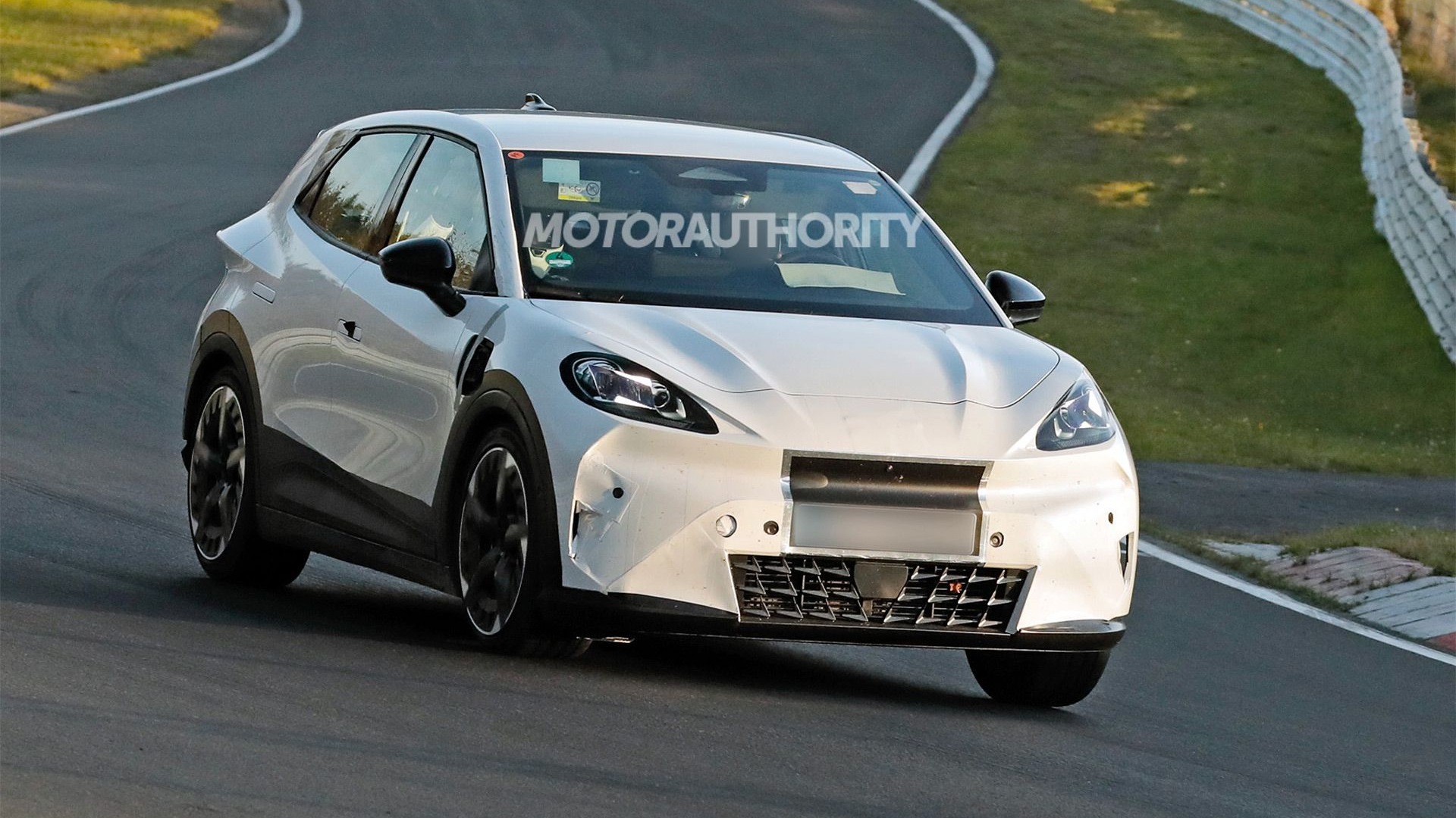 2025 Cupra Raval spy shots - Photo via Baldauf