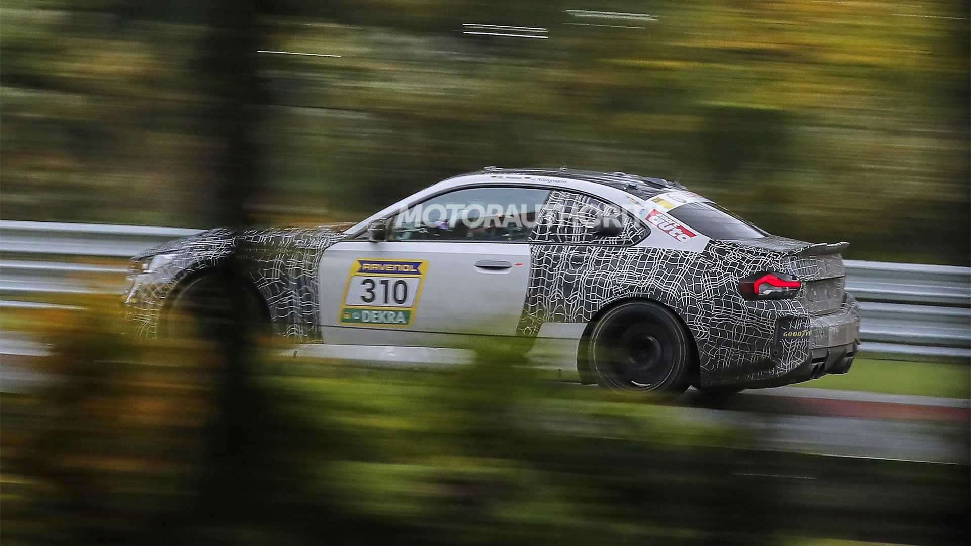 2026 BMW M2-based race car prototype at the Nürburgring - Photo via Baldauf