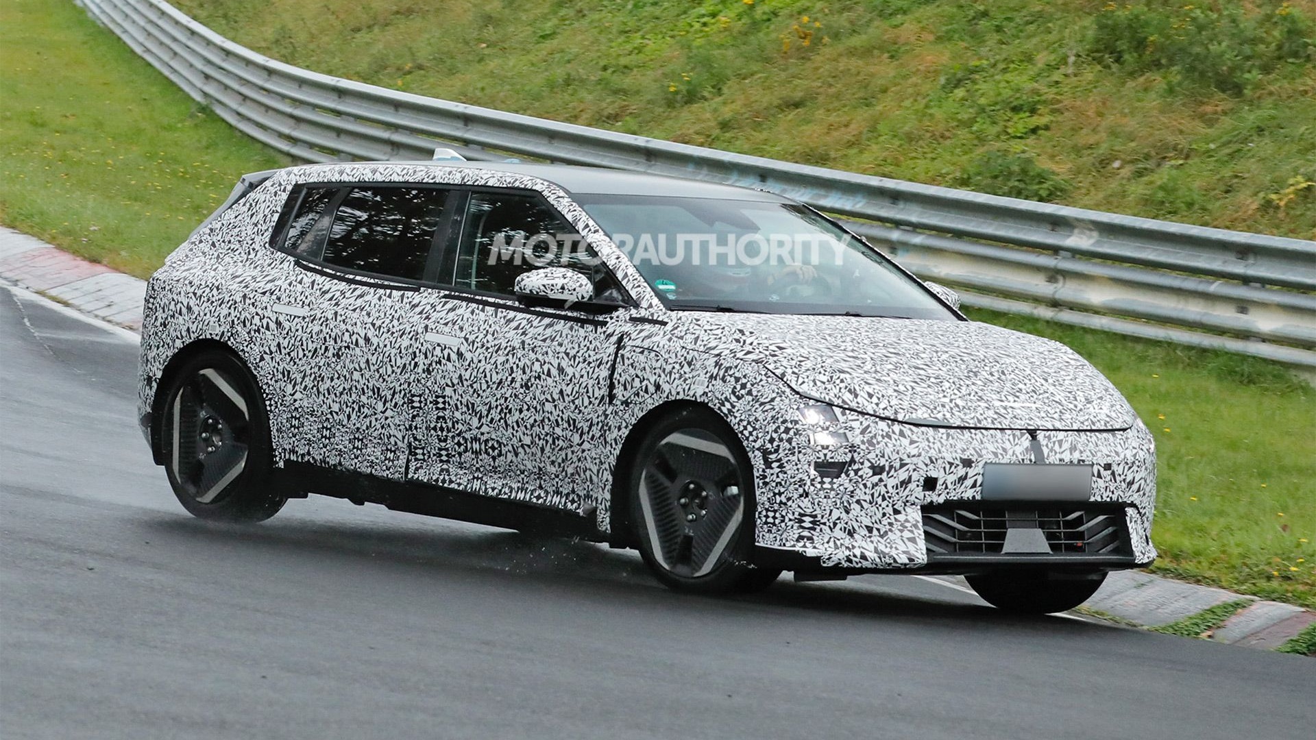 2026 Kia EV4 hatchback spy shots - Photo via Baldauf