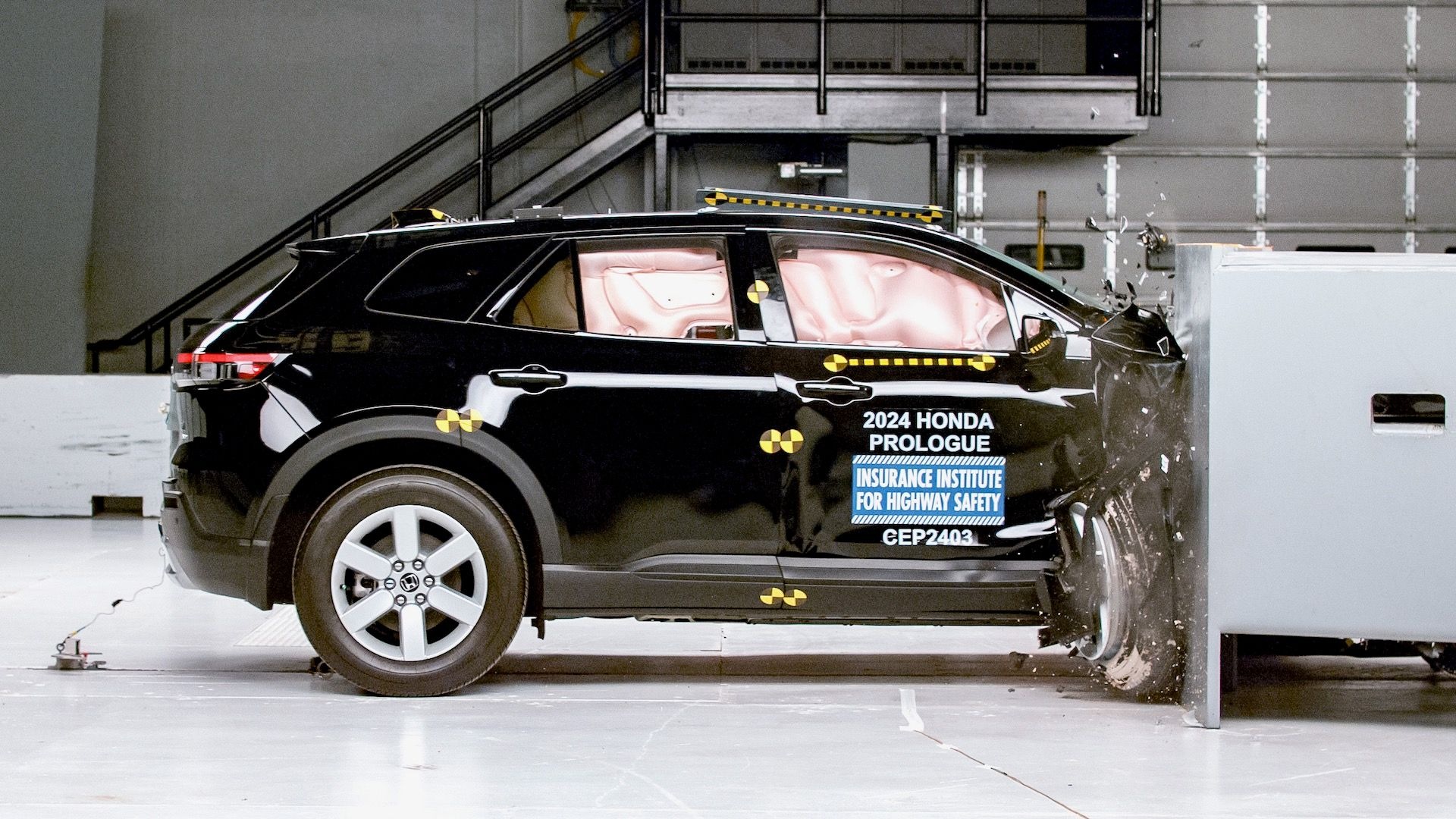 2024 Honda Prologue crash-test results from the IIHS