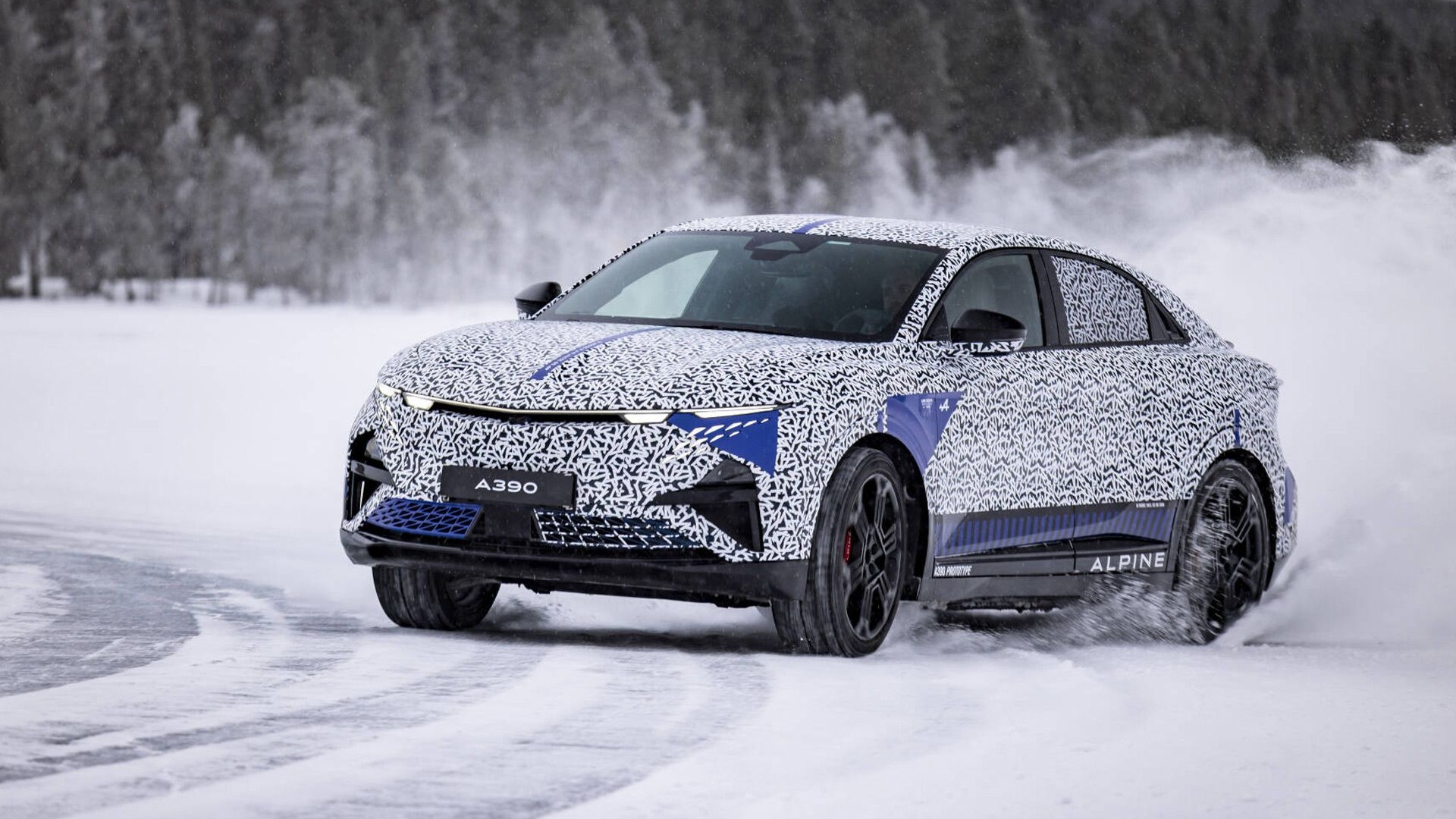 2026 Alpine A390 prototype