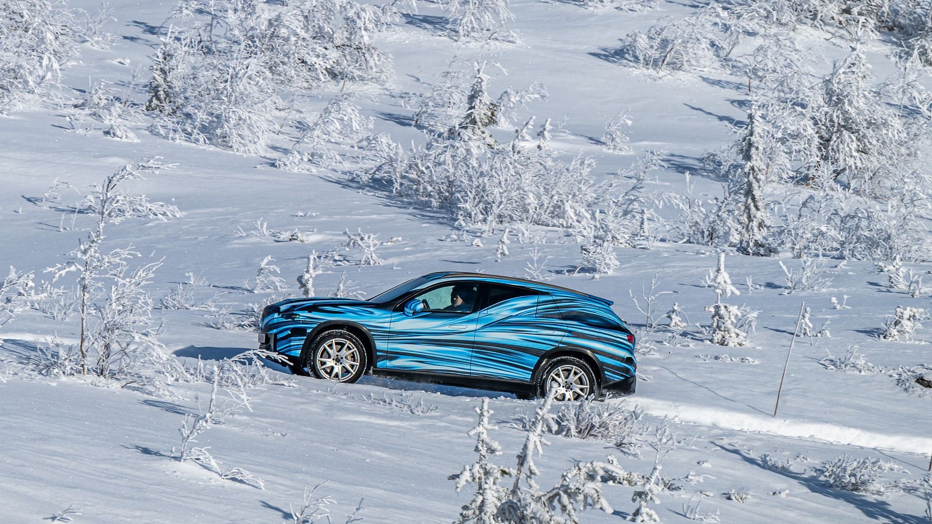Mercedes-Benz GLC-Class with EQ Technology prototype