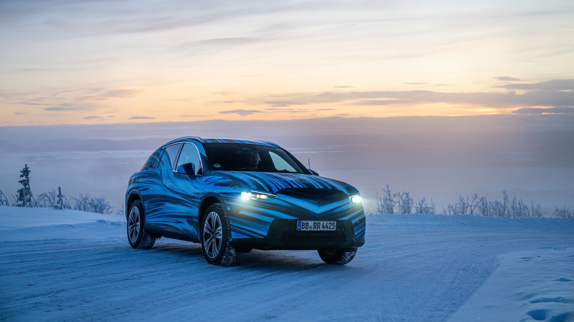 Mercedes-Benz GLC with EQ Technology prototype